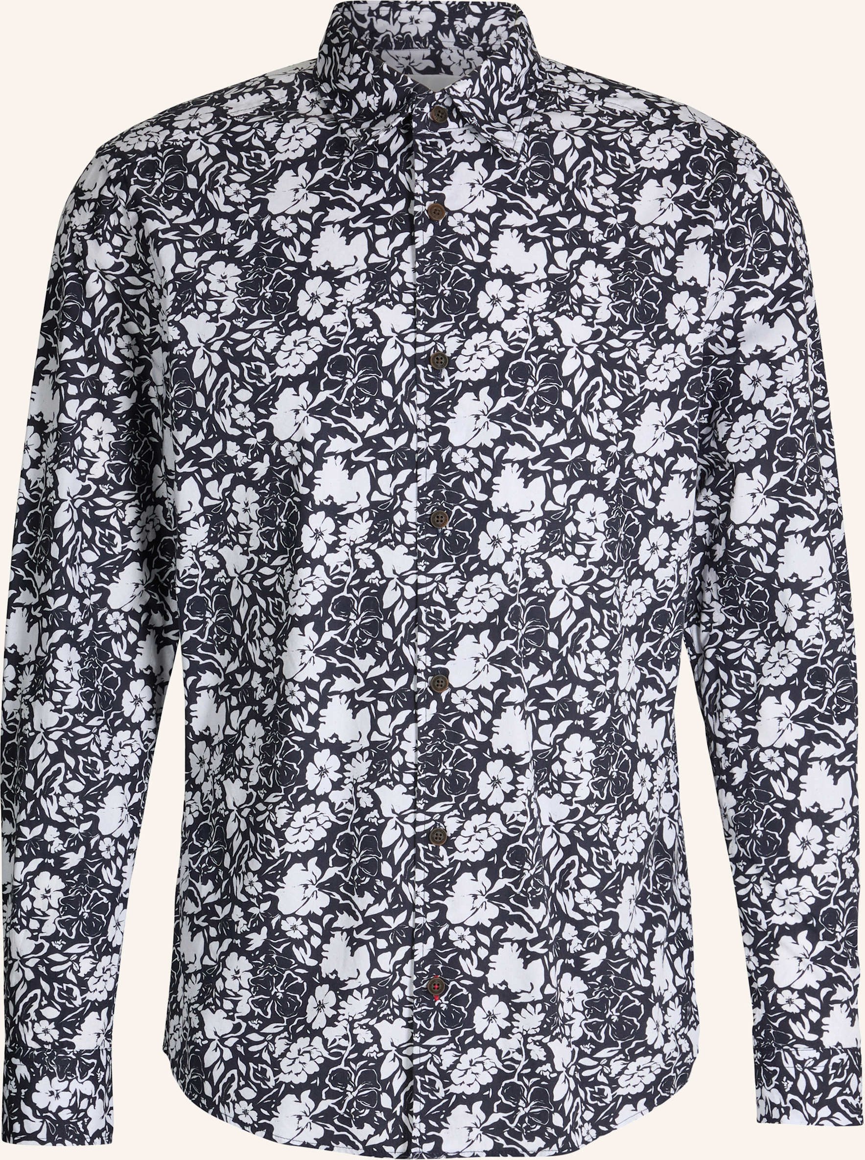 Joop! Jeans Hemd Regular Fit blau