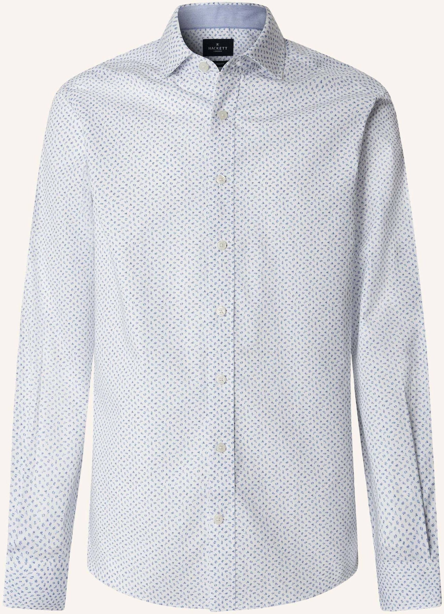 Hackett London Freizeithemd Mini Floral Print blau