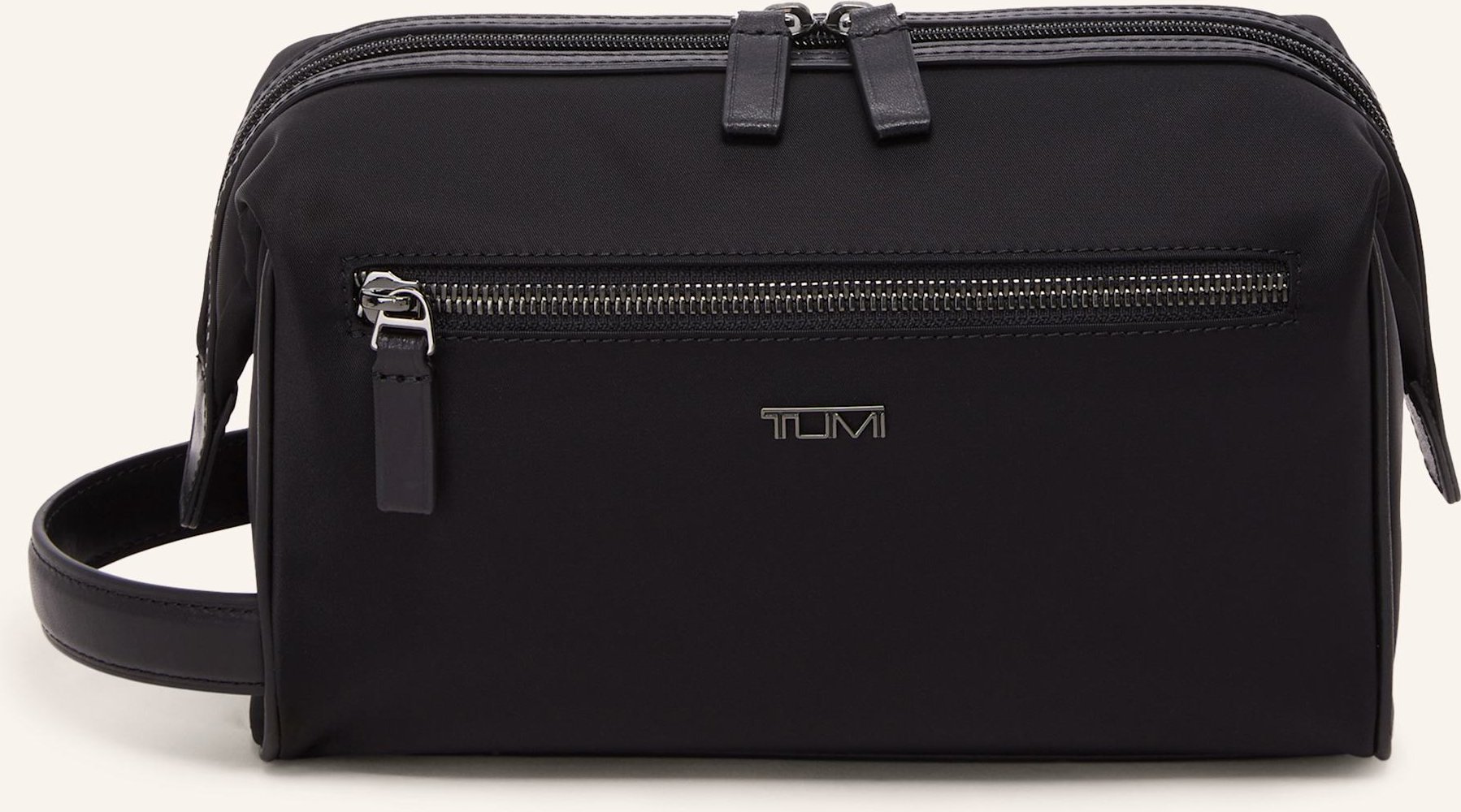 Tumi Saffiano-Kulturtasche schwarz