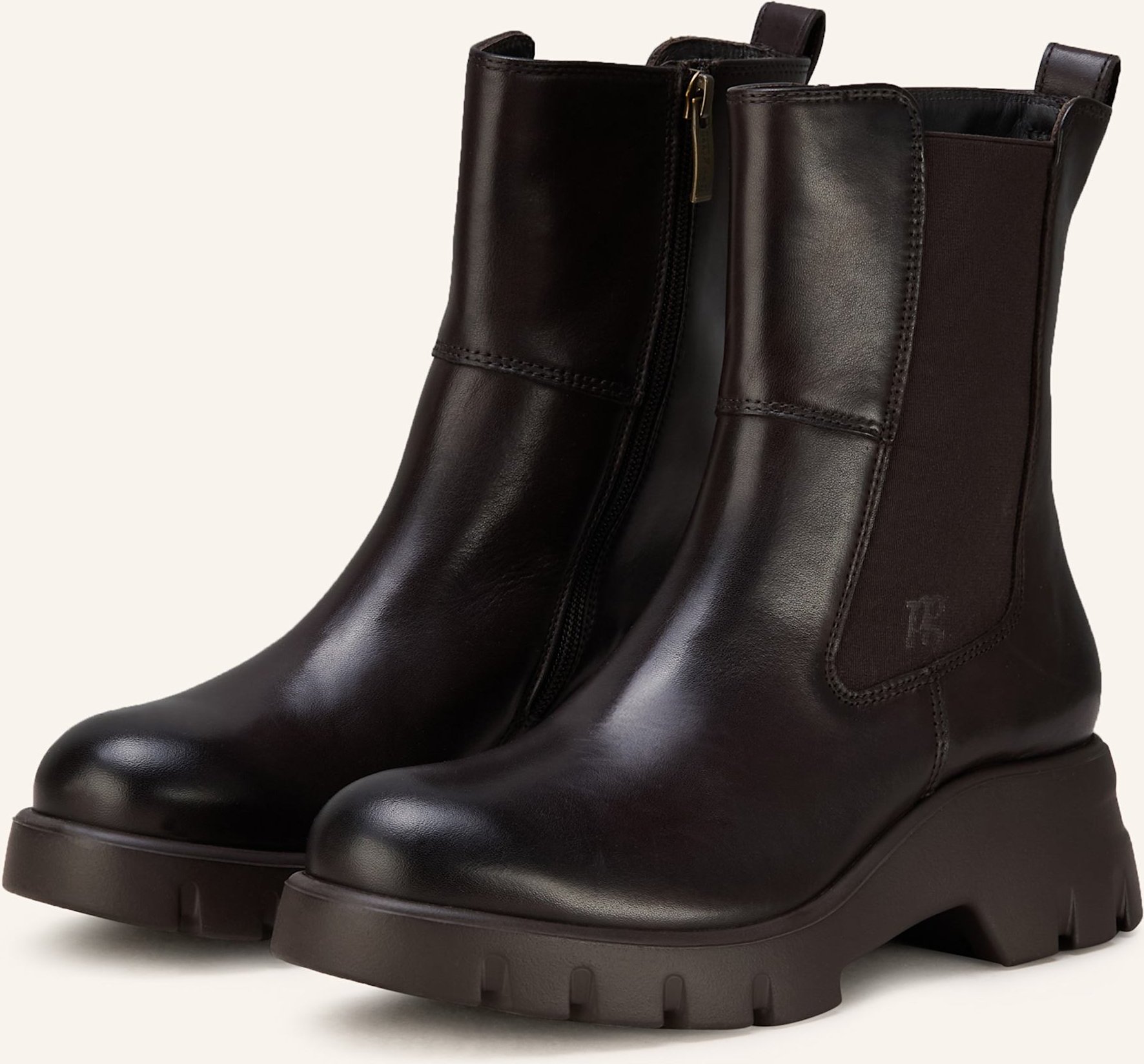 Paul Green Chelsea-Boots braun