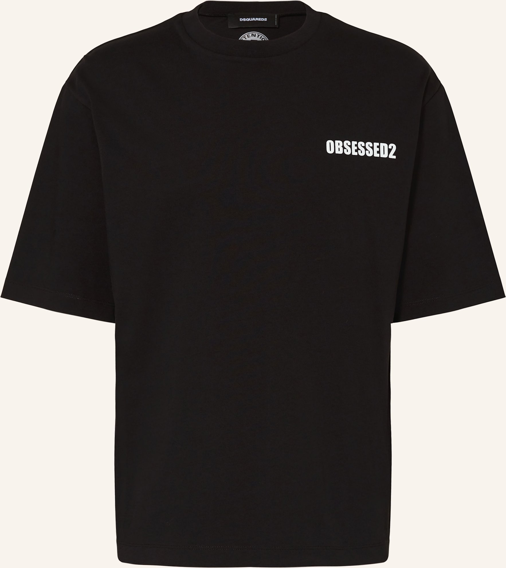 dsquared2 T-Shirt schwarz