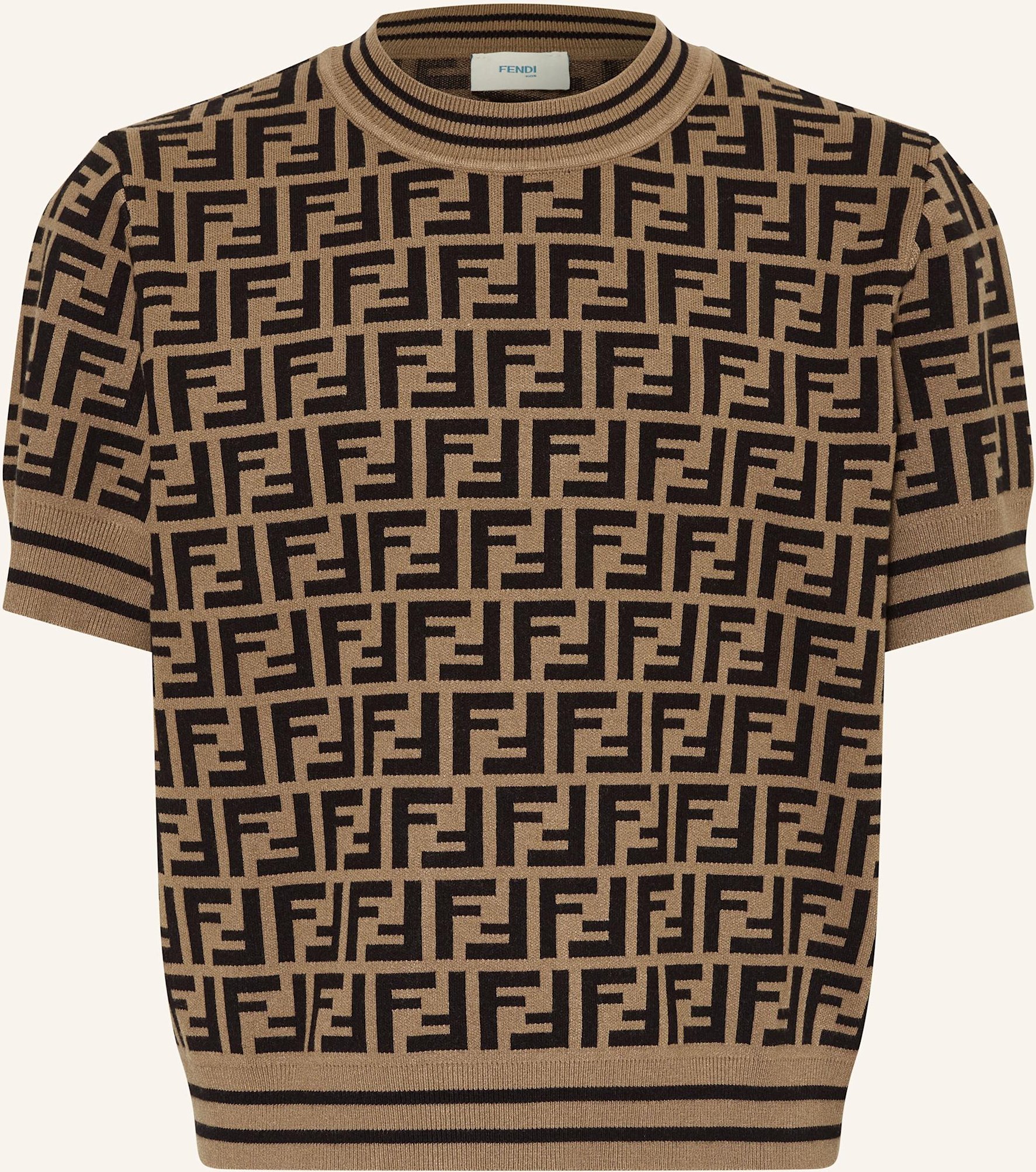 Fendi Strickshirt braun