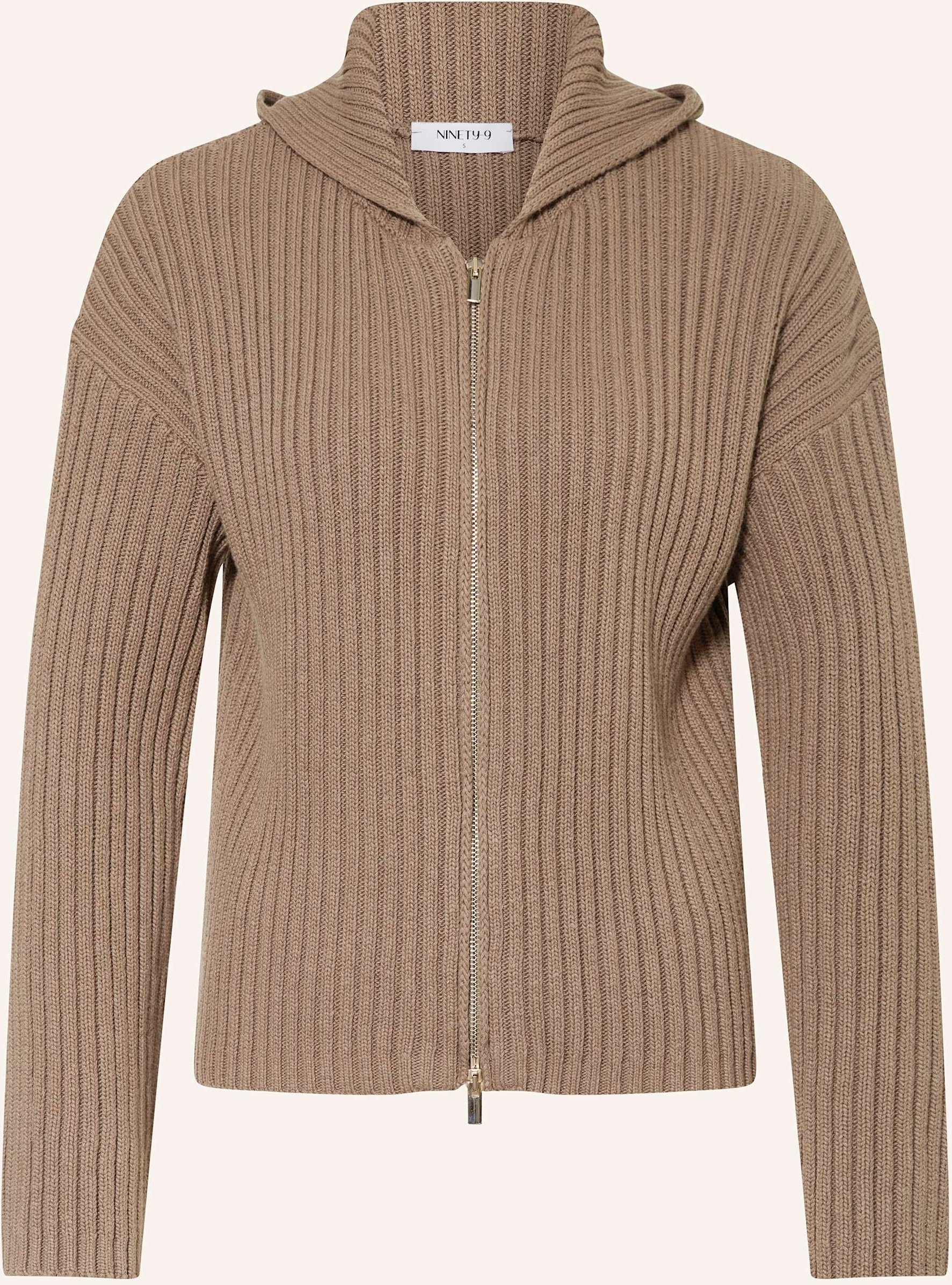 Ninety-9 Strickjacke Knitted braun