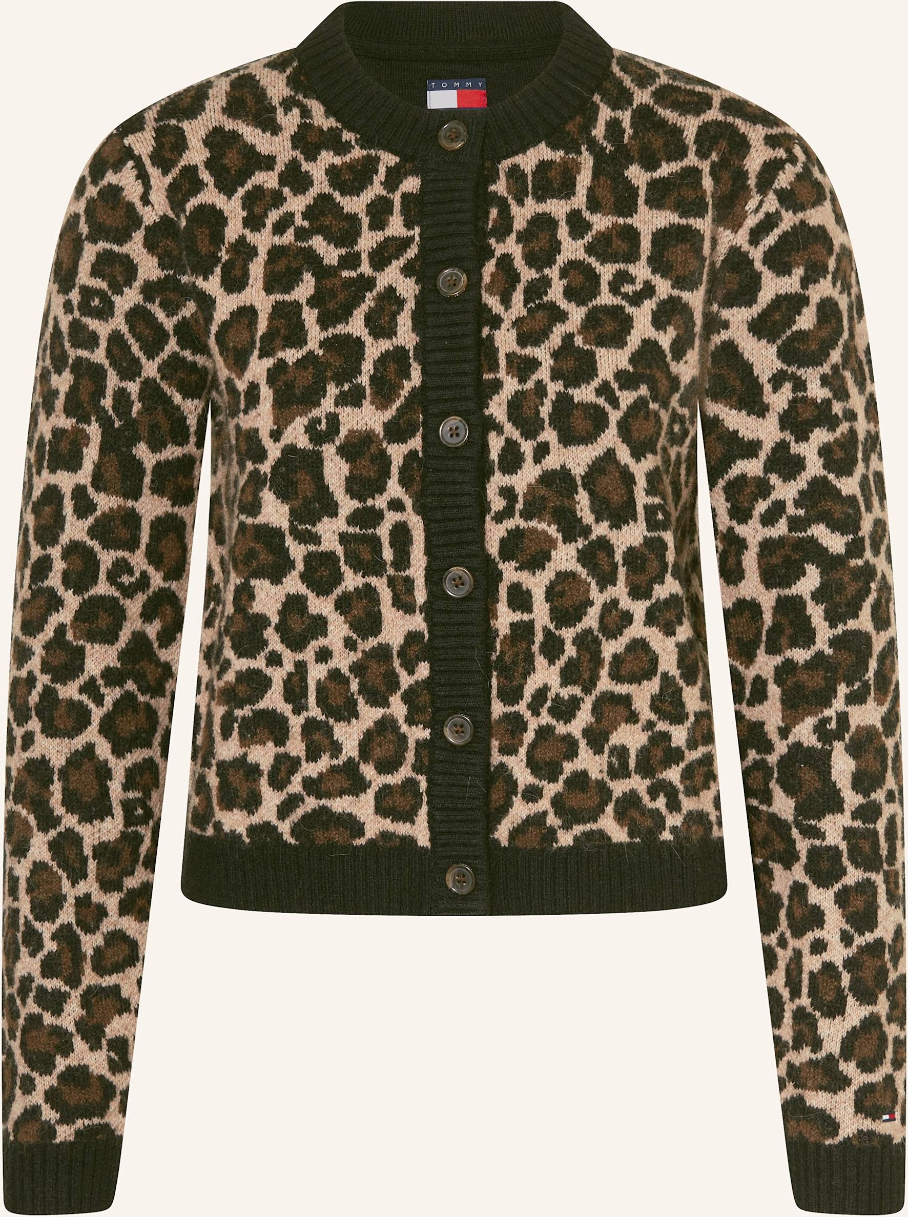 Tommy Jeans Strickjacke braun