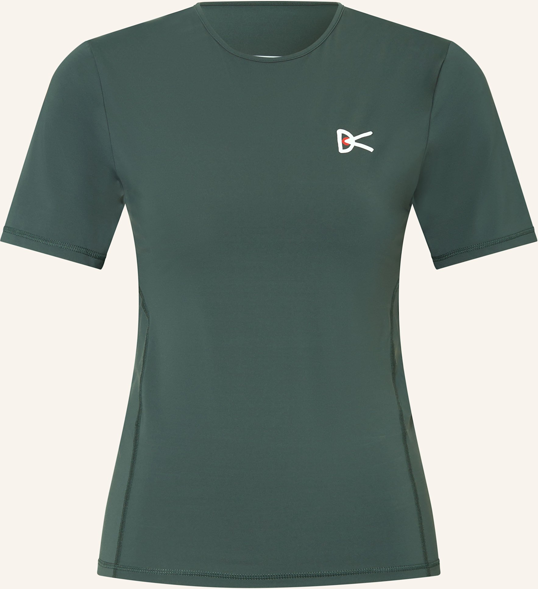 District Vision Laufshirt Paneled gruen