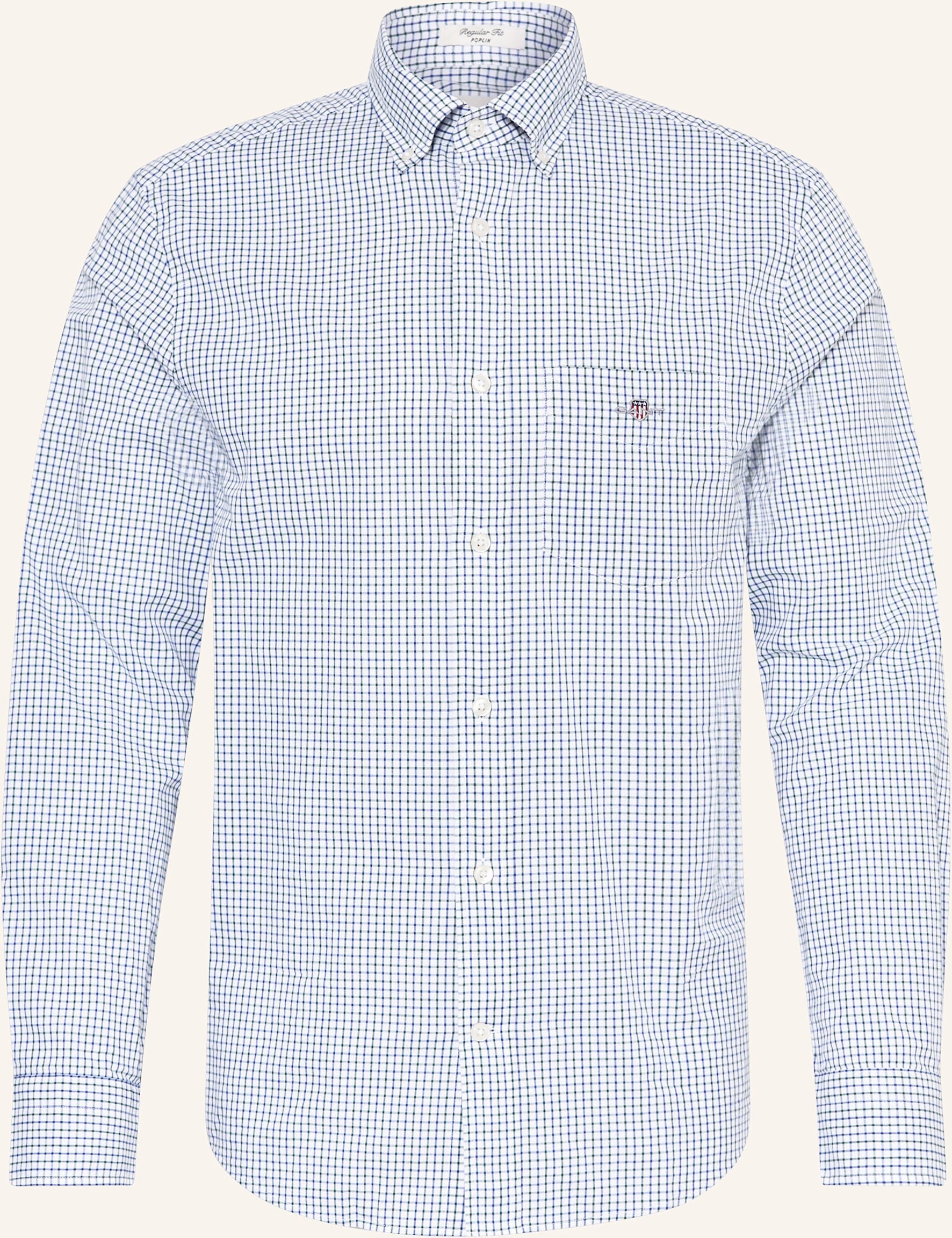 Gant Hemd Regular Fit gruen