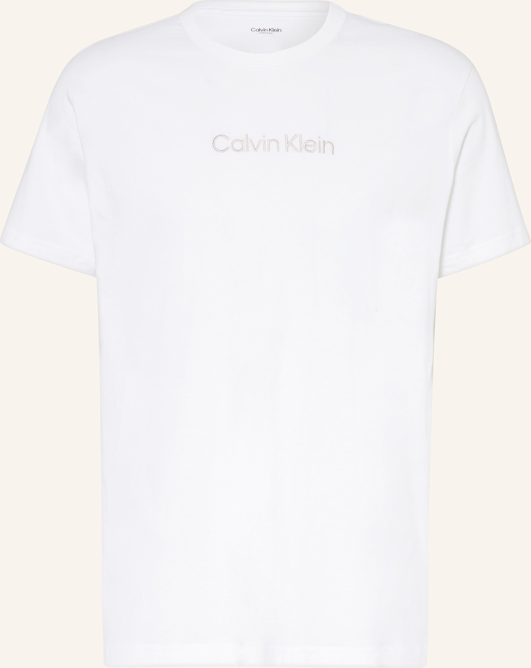 Calvin Klein Schlafshirt weiss