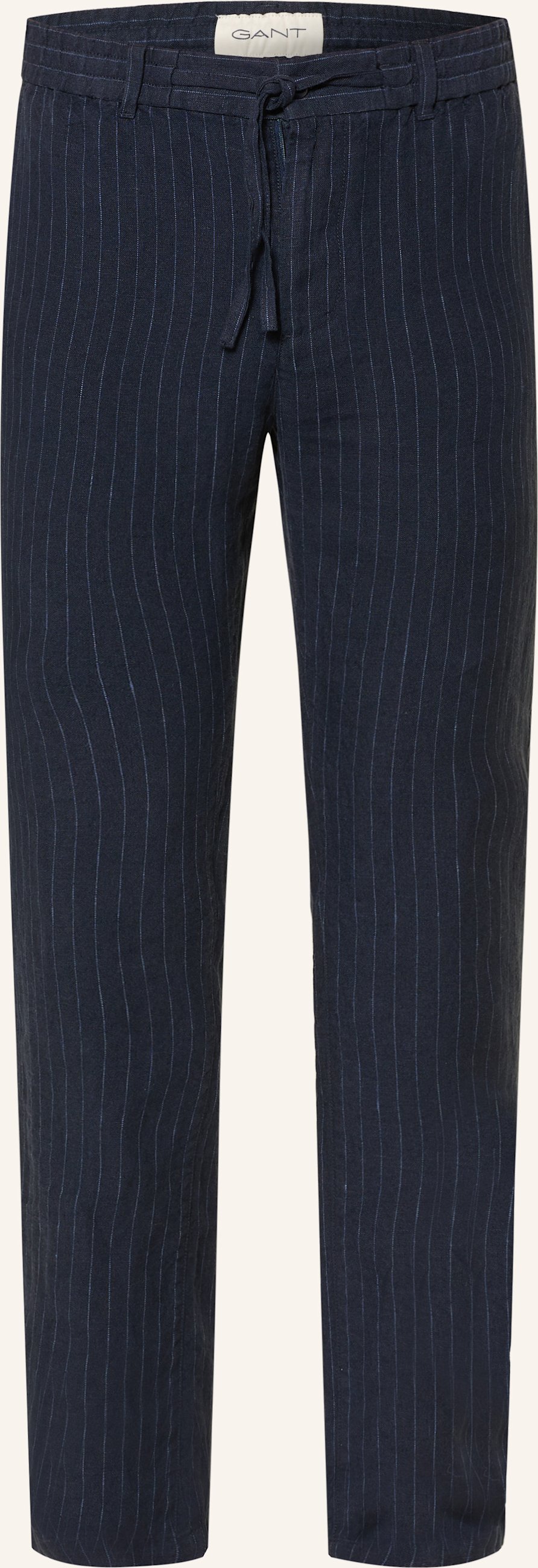 Gant Leinenchino Regular Fit blau