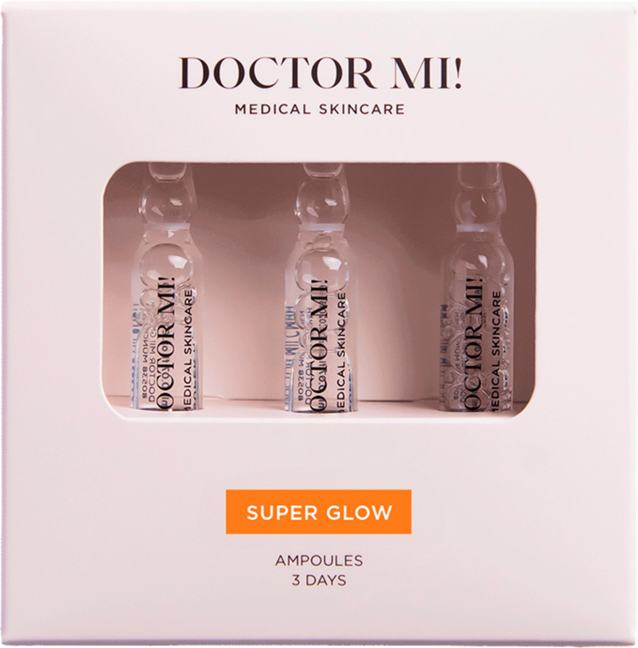 Doctor Mi! Super Glow Ampullen (3 x 2ml) 6 ml