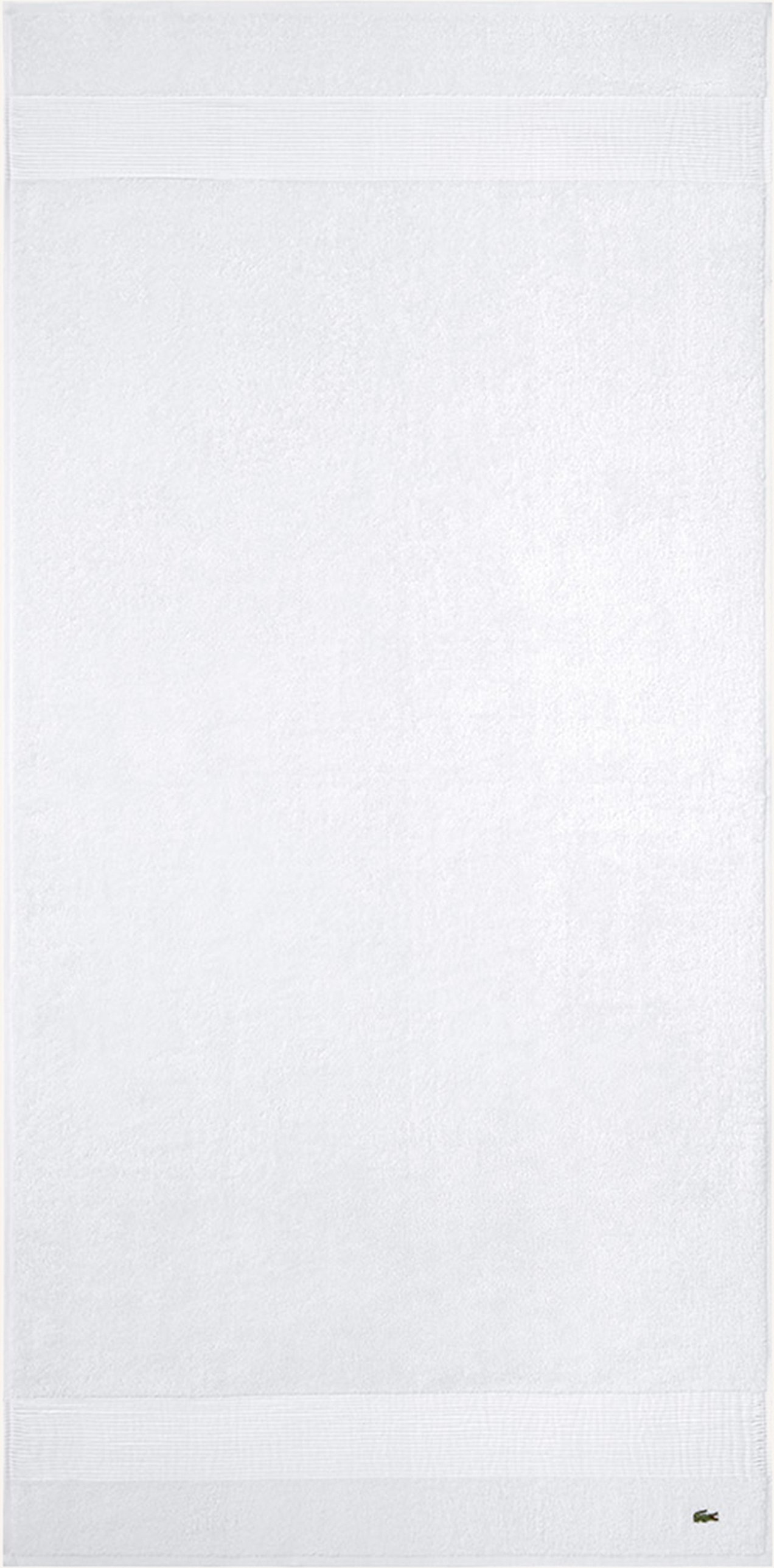 Lacoste Duschtuch Llecroco weiss