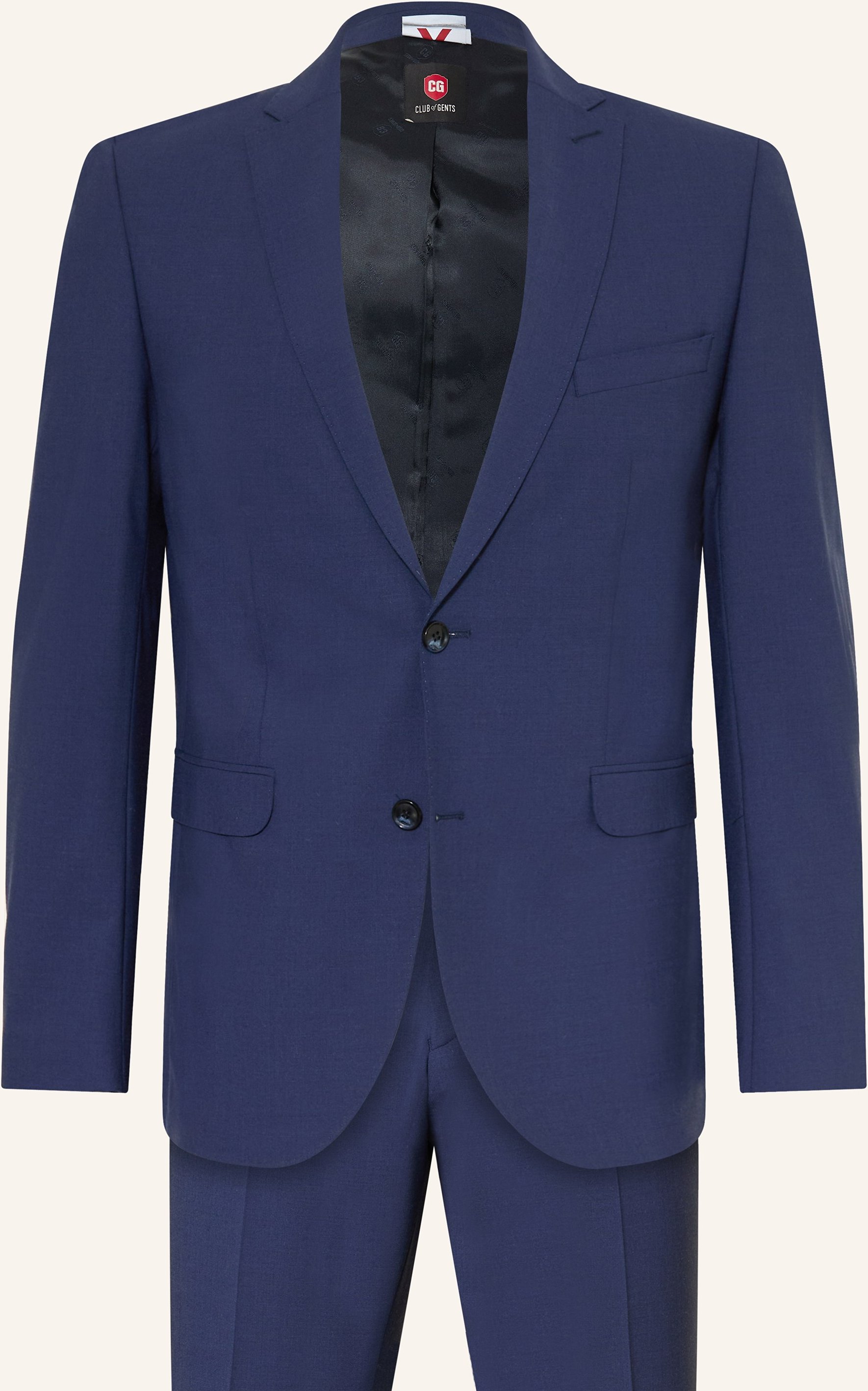 Cg - Club Of Gents Anzug Extra Slim Fit blau
