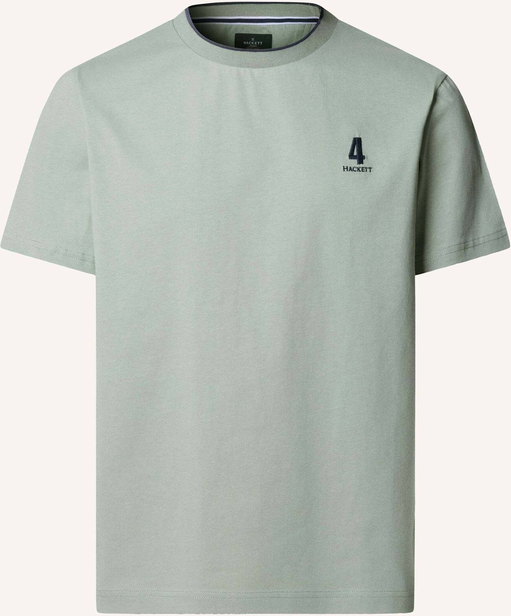 Hackett London T-Shirt Heritage Nbr Tee gruen