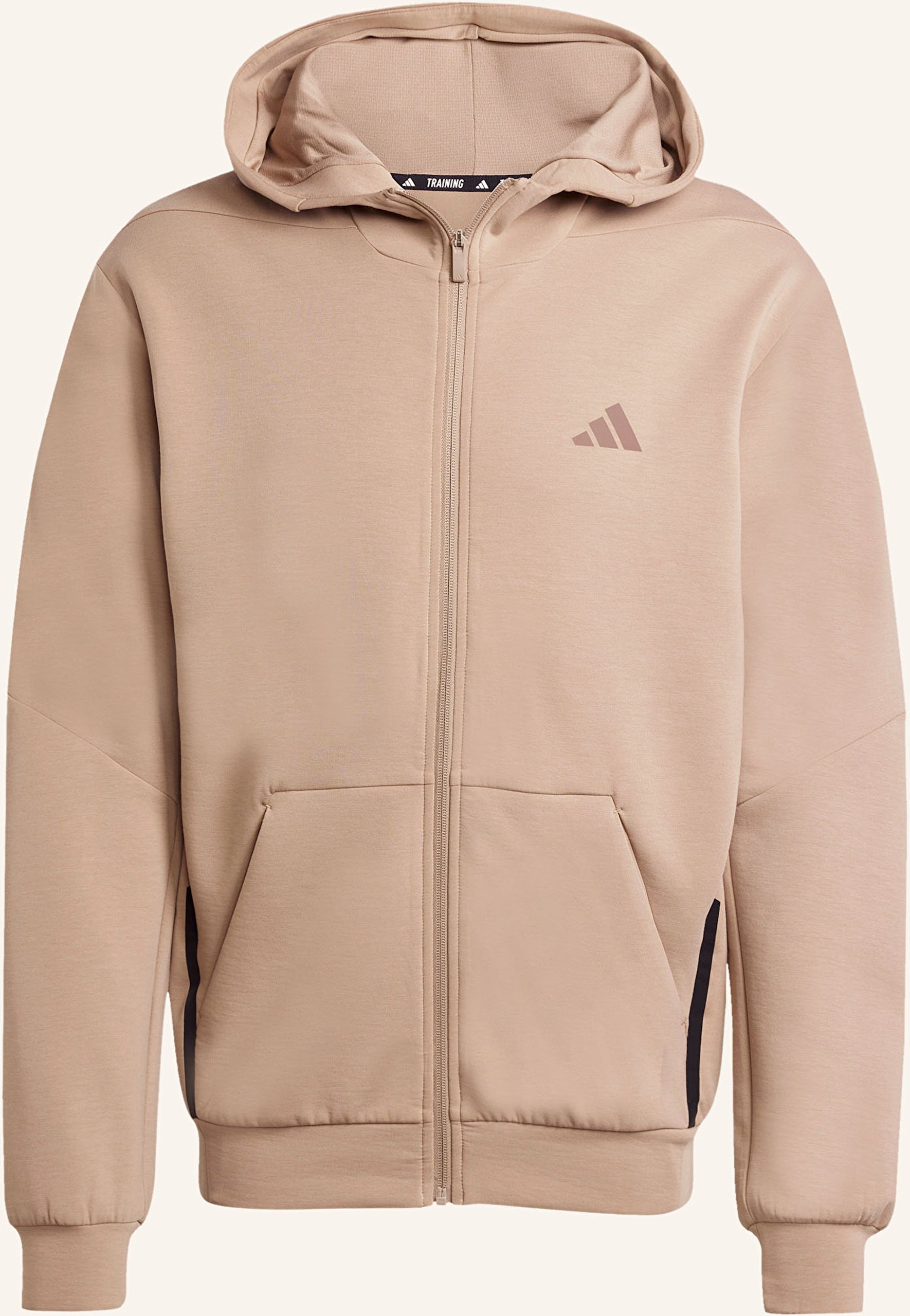 Adidas Trainingsjacke d4t Full-Zip braun
