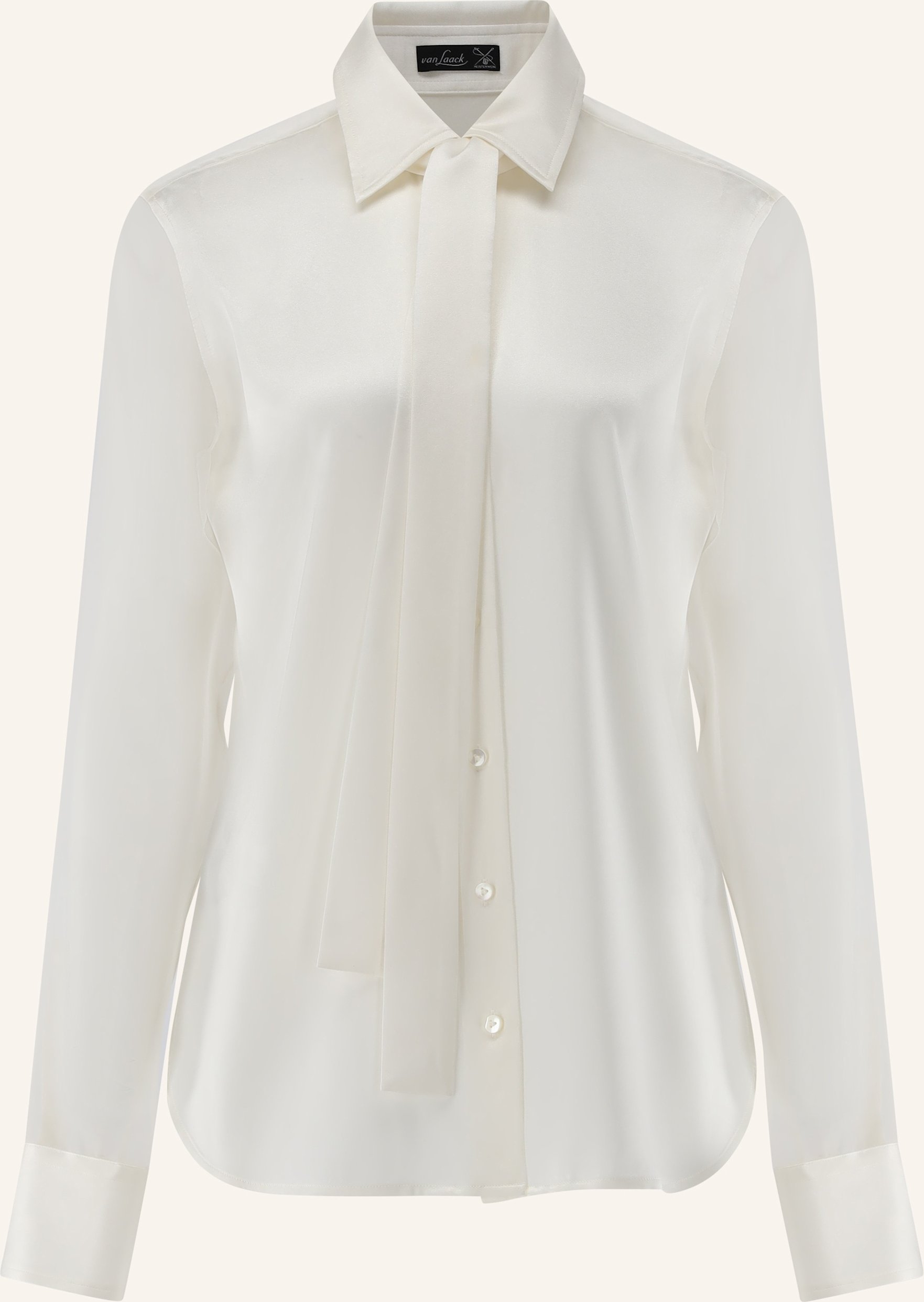 Van Laack Bluse Modern Fit beige