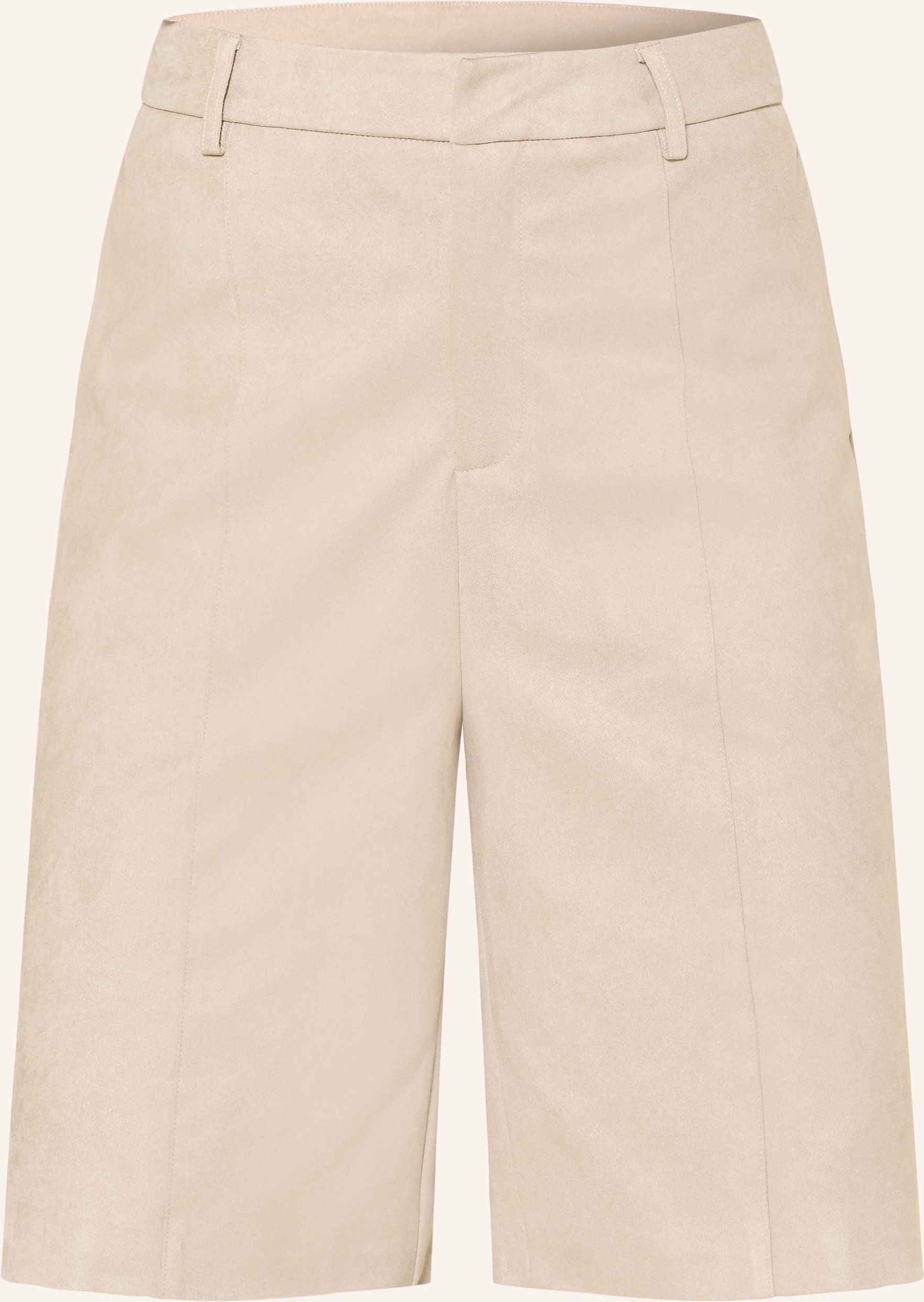 Grace & Mila Bermudas Vacanza In Lederoptik beige