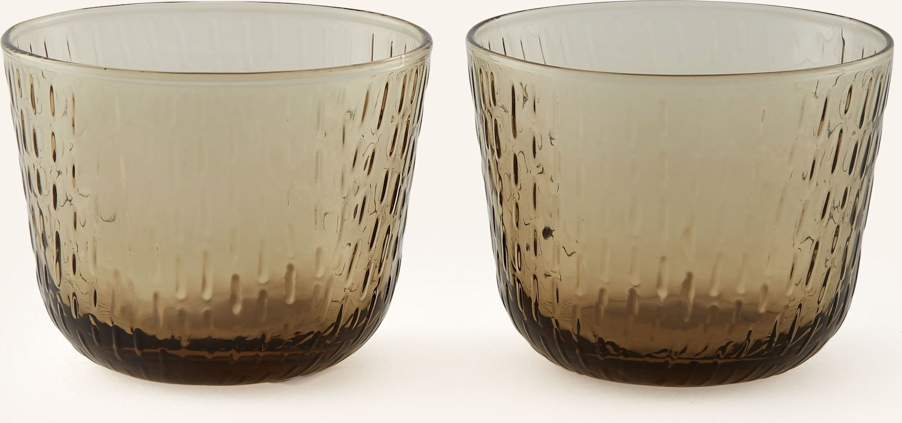 Marimekko 2er-Set Trinkgläser Syksy braun