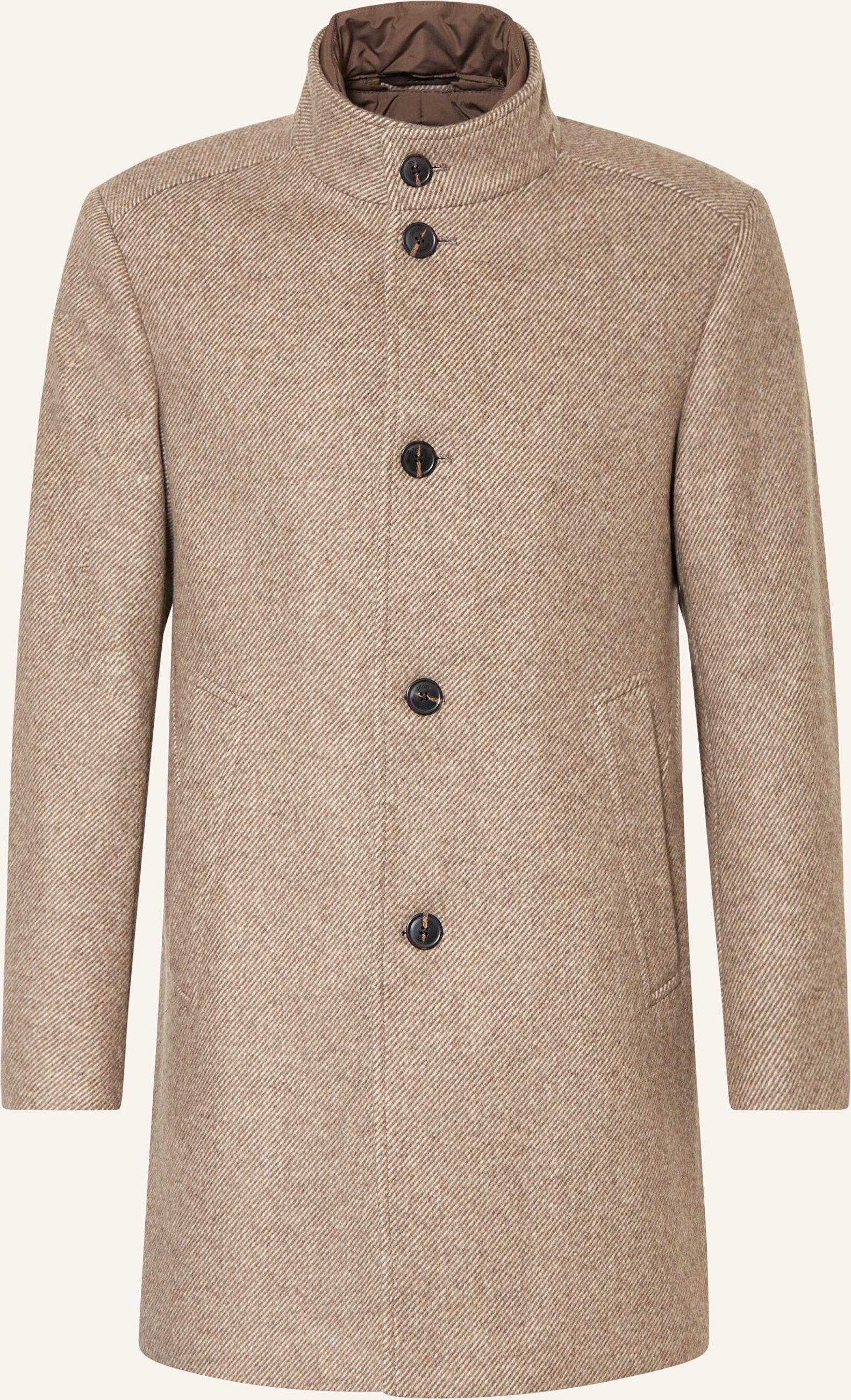 Joop! Wollmantel Maico Mit Herausnehmbarer Blende beige