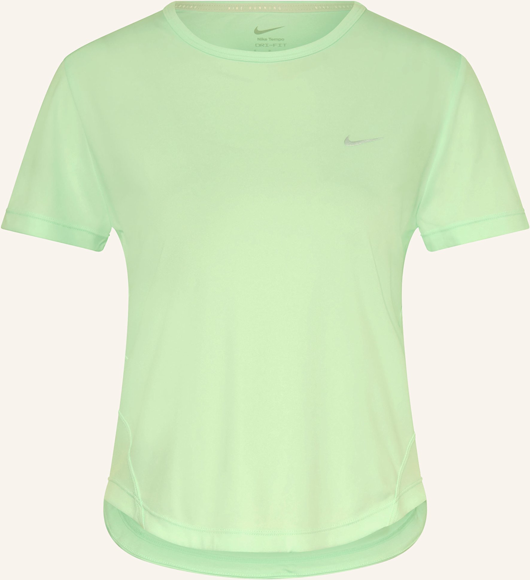Nike Laufshirt Tempo gruen