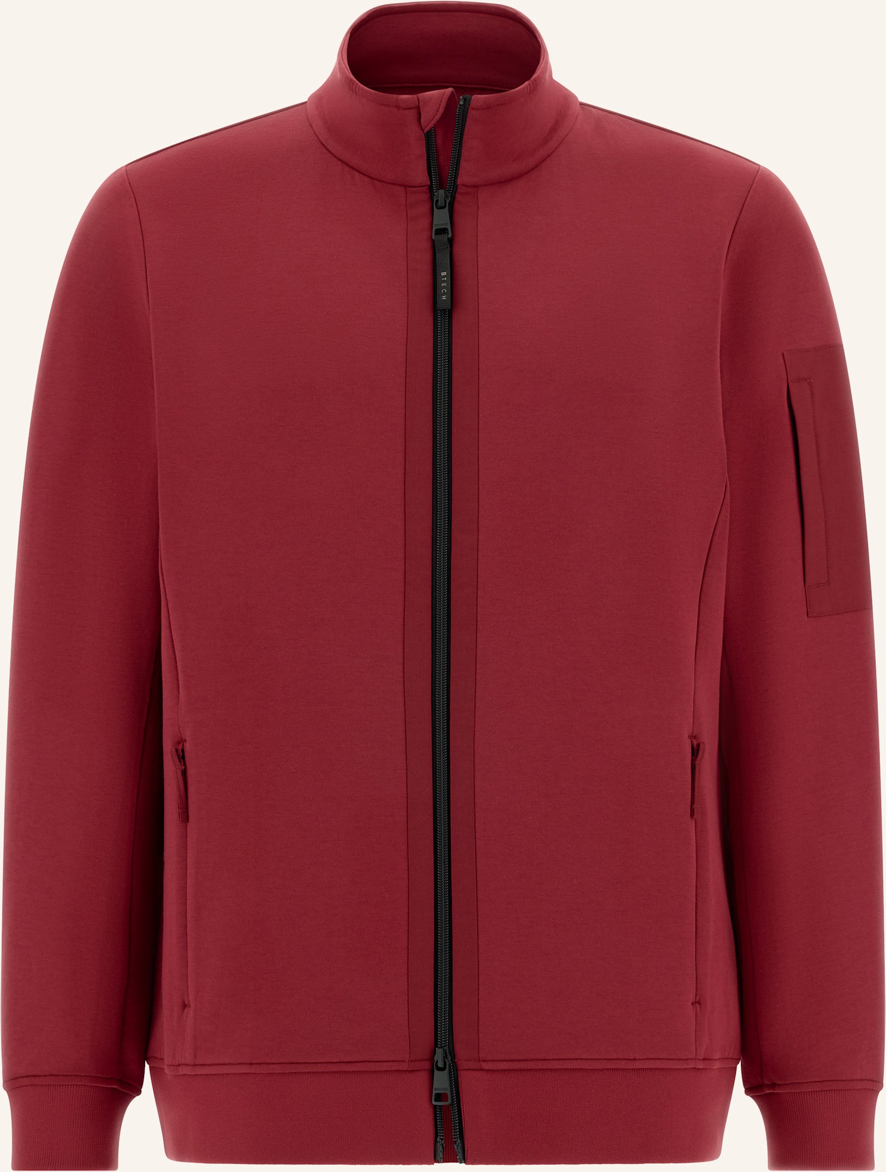 Boggi Milano Sweatjacke rot