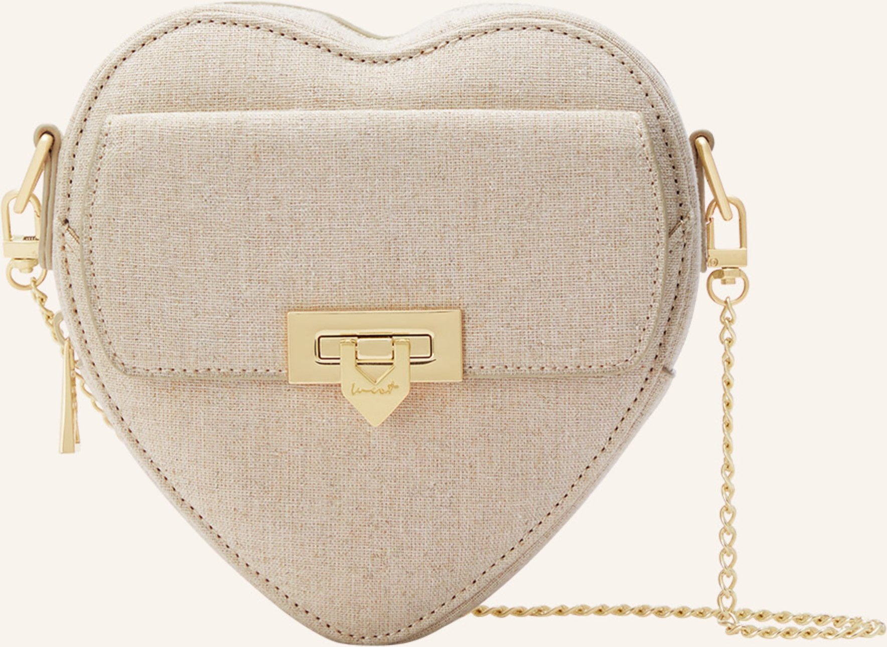Weat Handtasche Heart beige