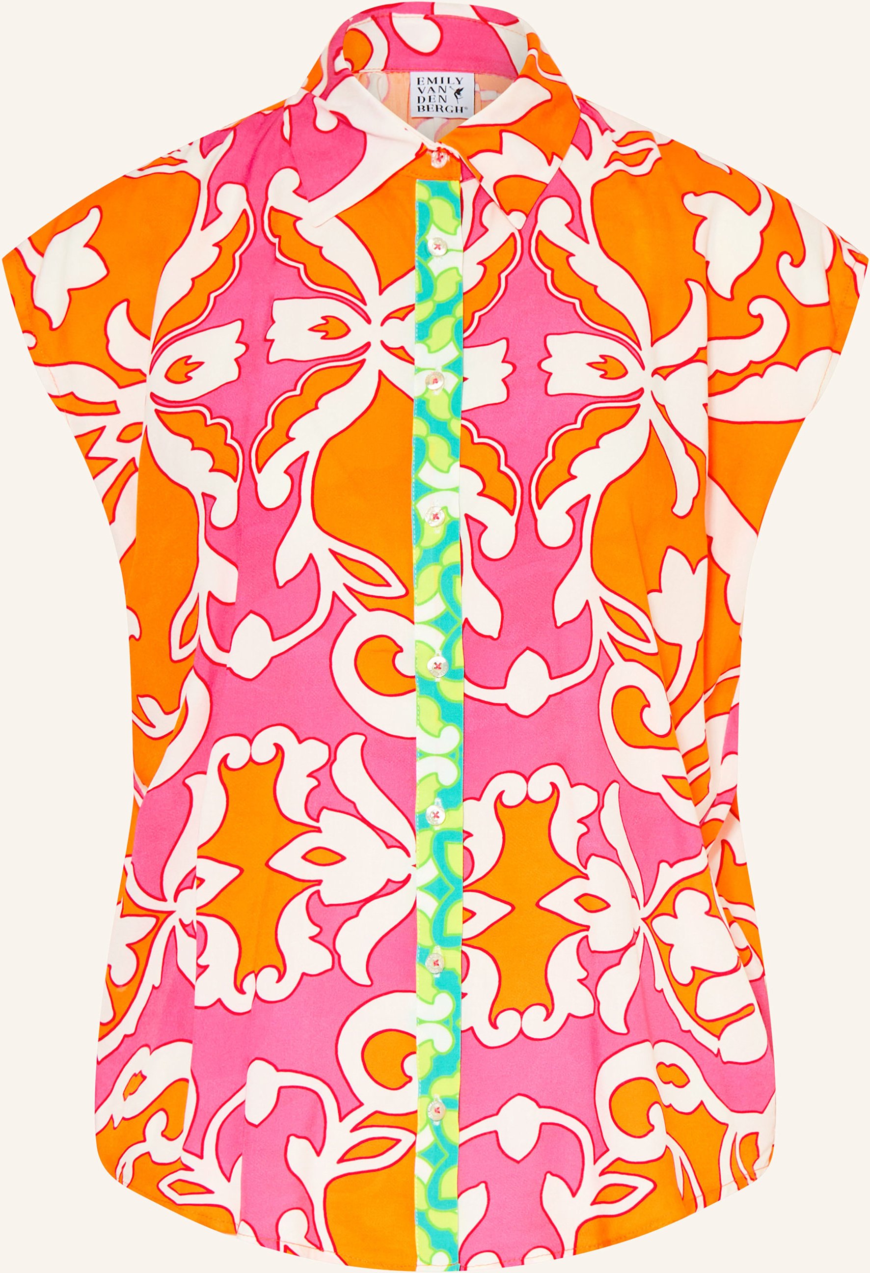 Emily Van Den Bergh Hemdbluse orange