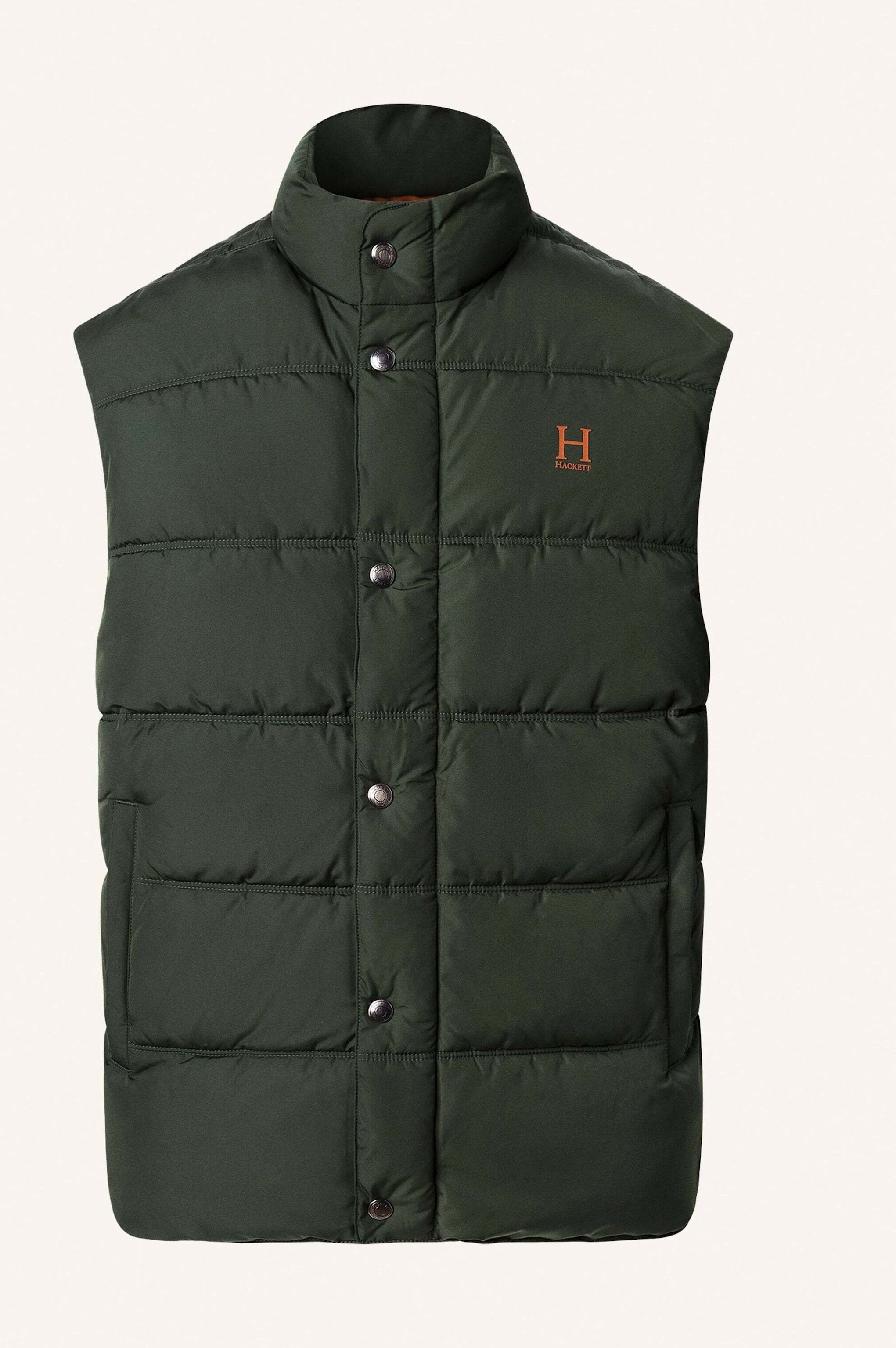 Hackett London Gilet Heritage Gilet gruen