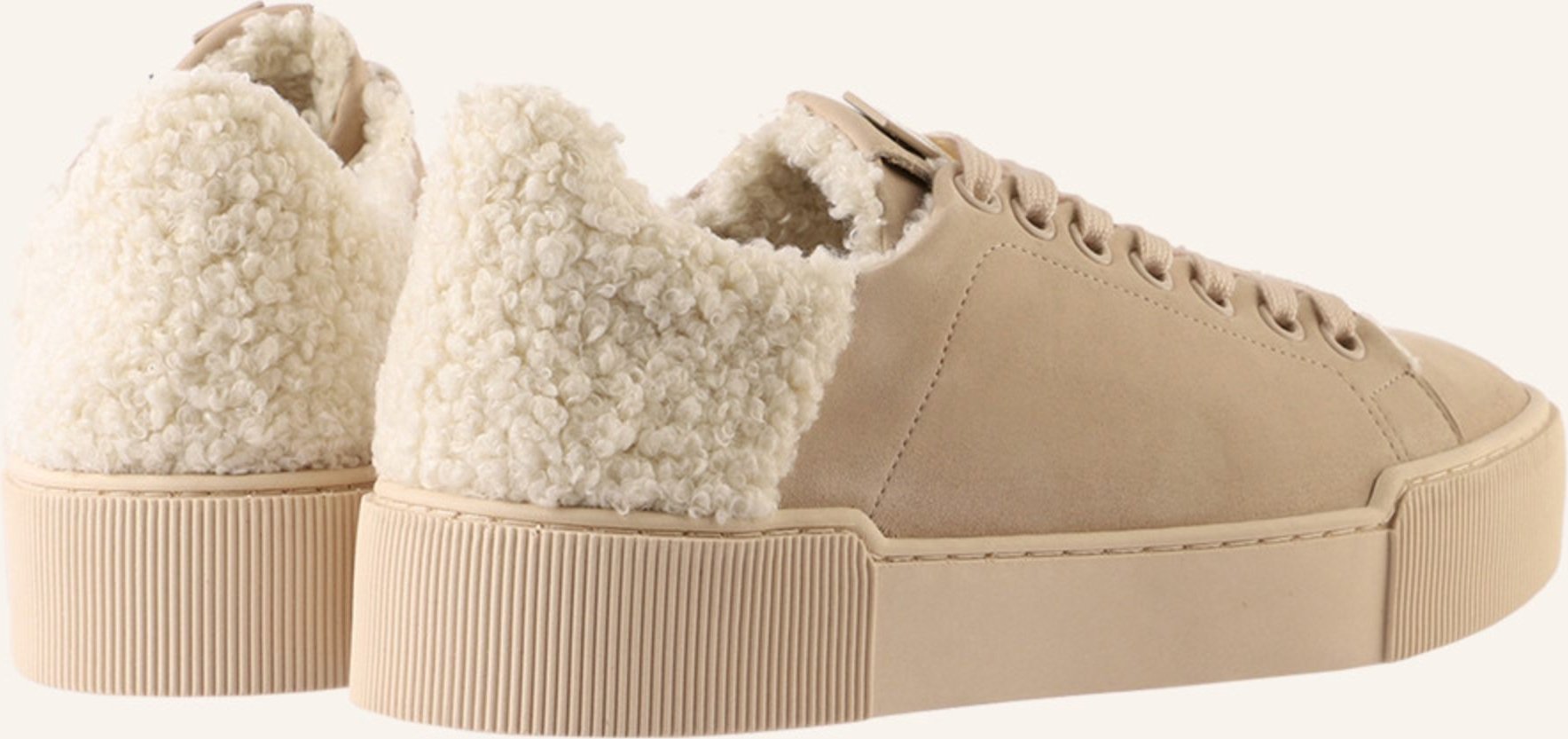 Högl Sneaker Fluffy beige