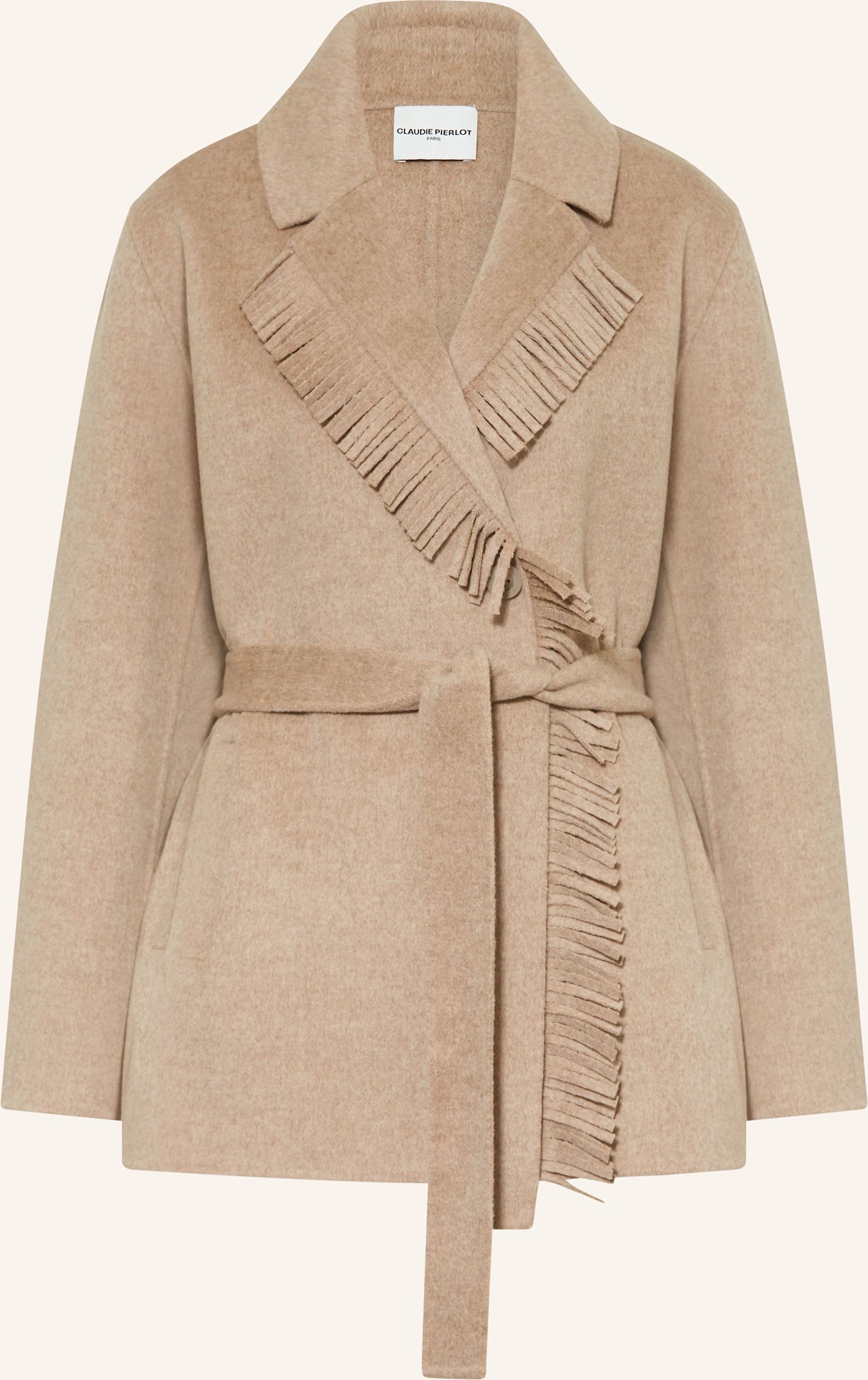 Thumbnail - Claudie Pierlot Jacke beige