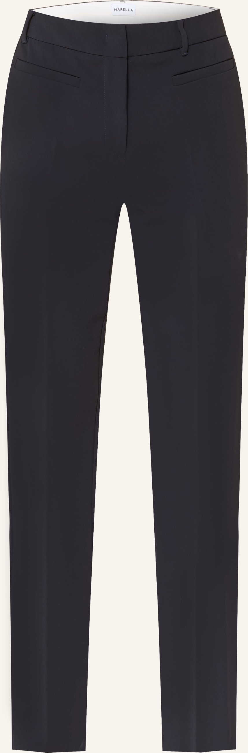 Marella Bootcut-Hose blau