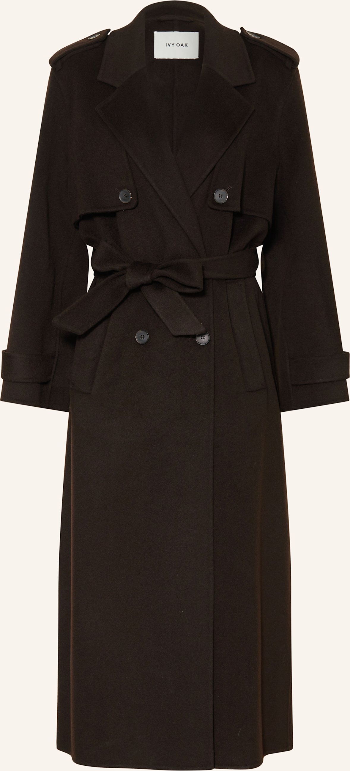 Ivy Oak Wollmantel Colette Ann braun
