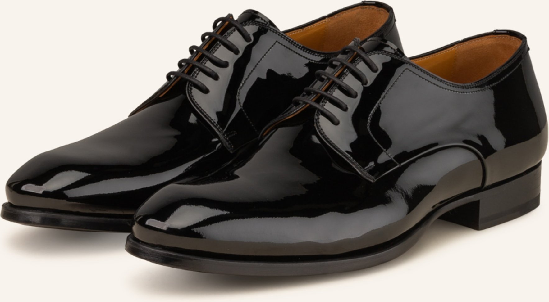 Magnanni Schnürer Charol schwarz