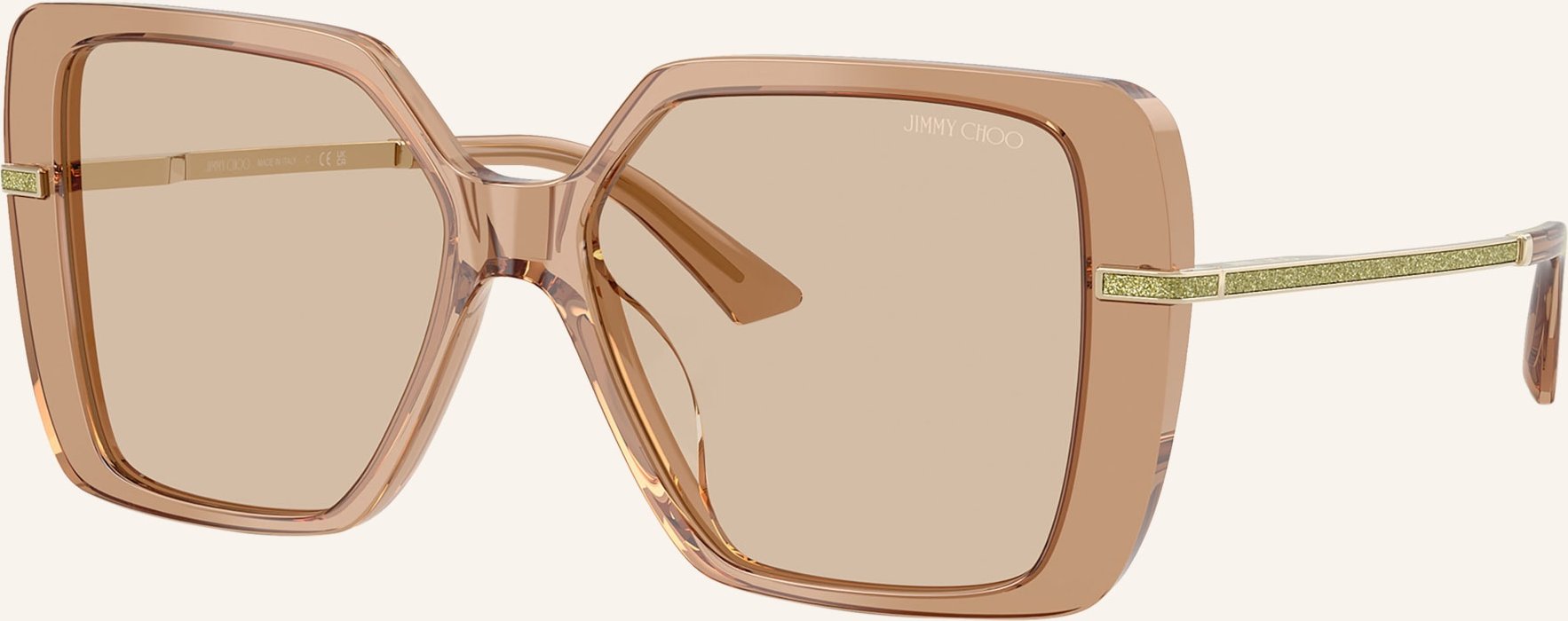Jimmy Choo Sonnenbrille jc5048ju beige