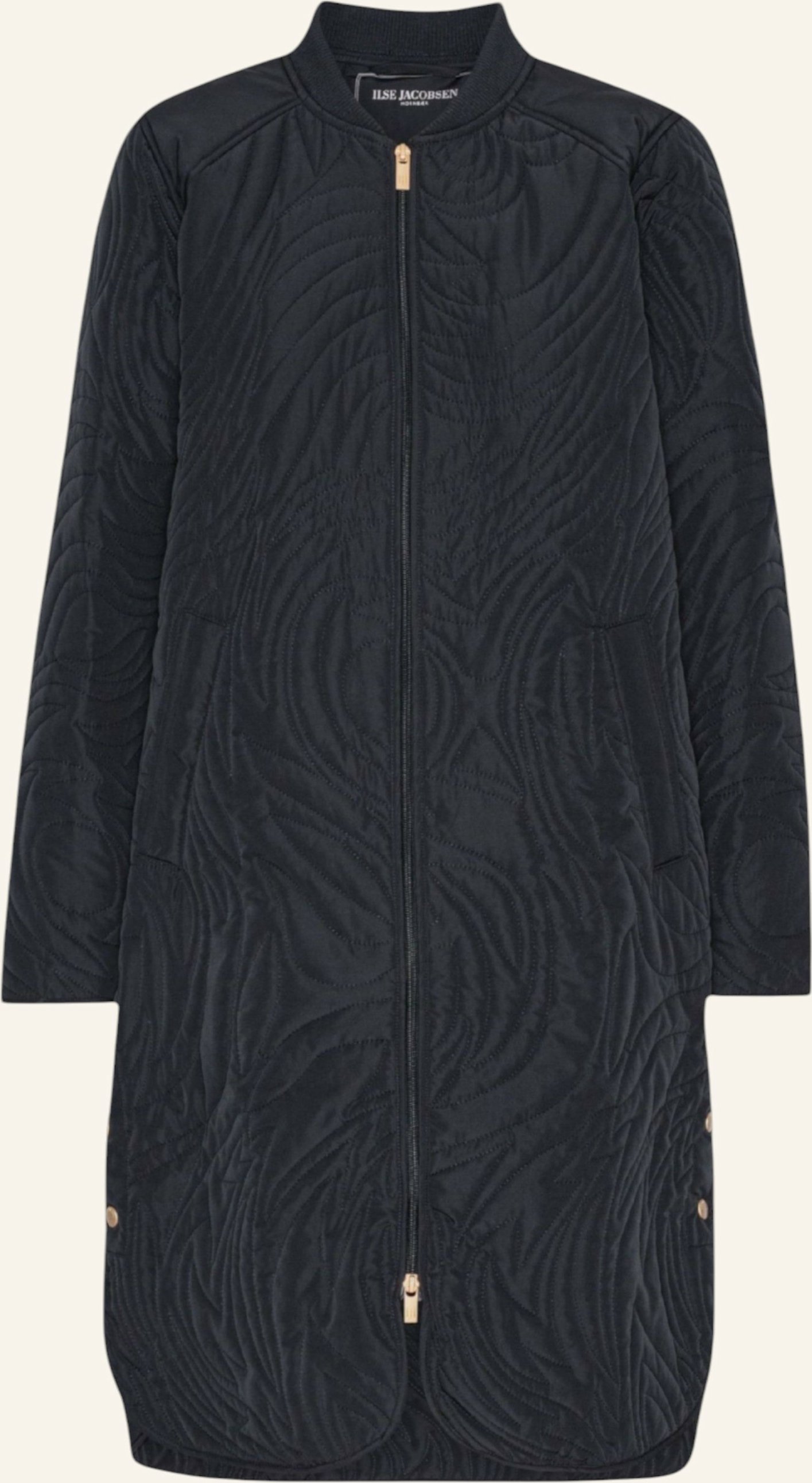 Ilse Jacobsen Steppmantel dune06 blau