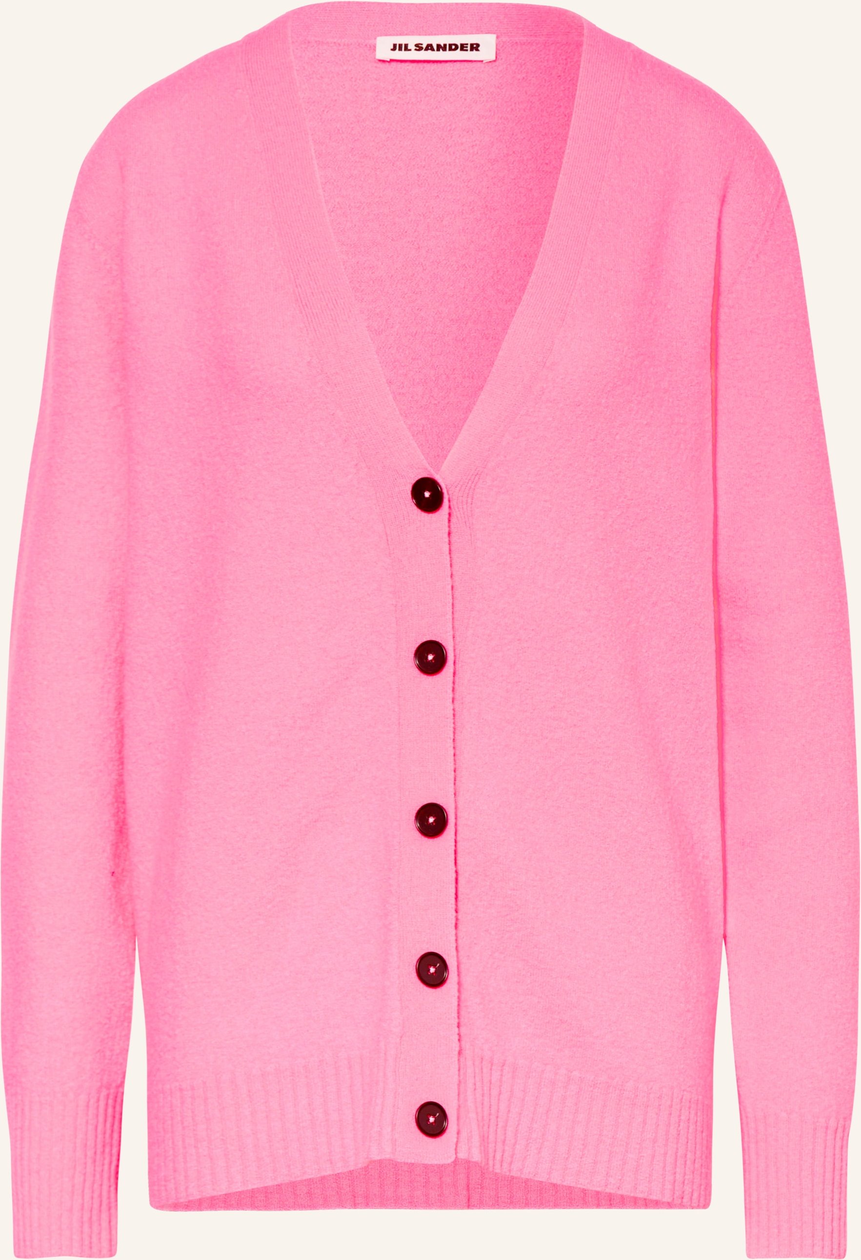 Jil Sander Strickjacke pink
