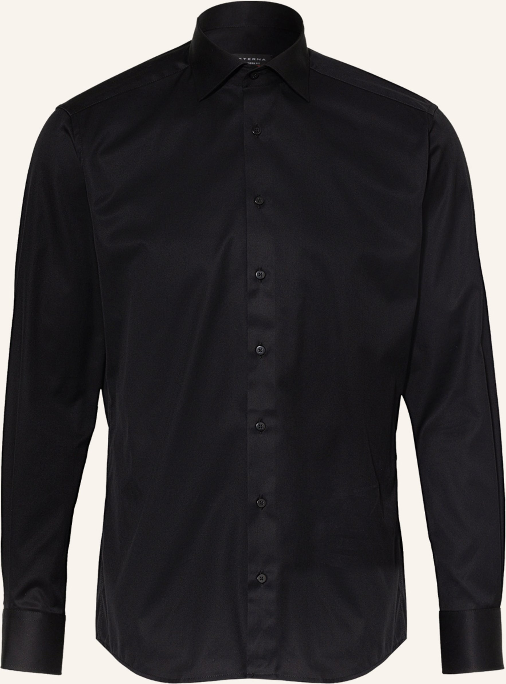 Thumbnail - Eterna Hemd Modern Fit schwarz