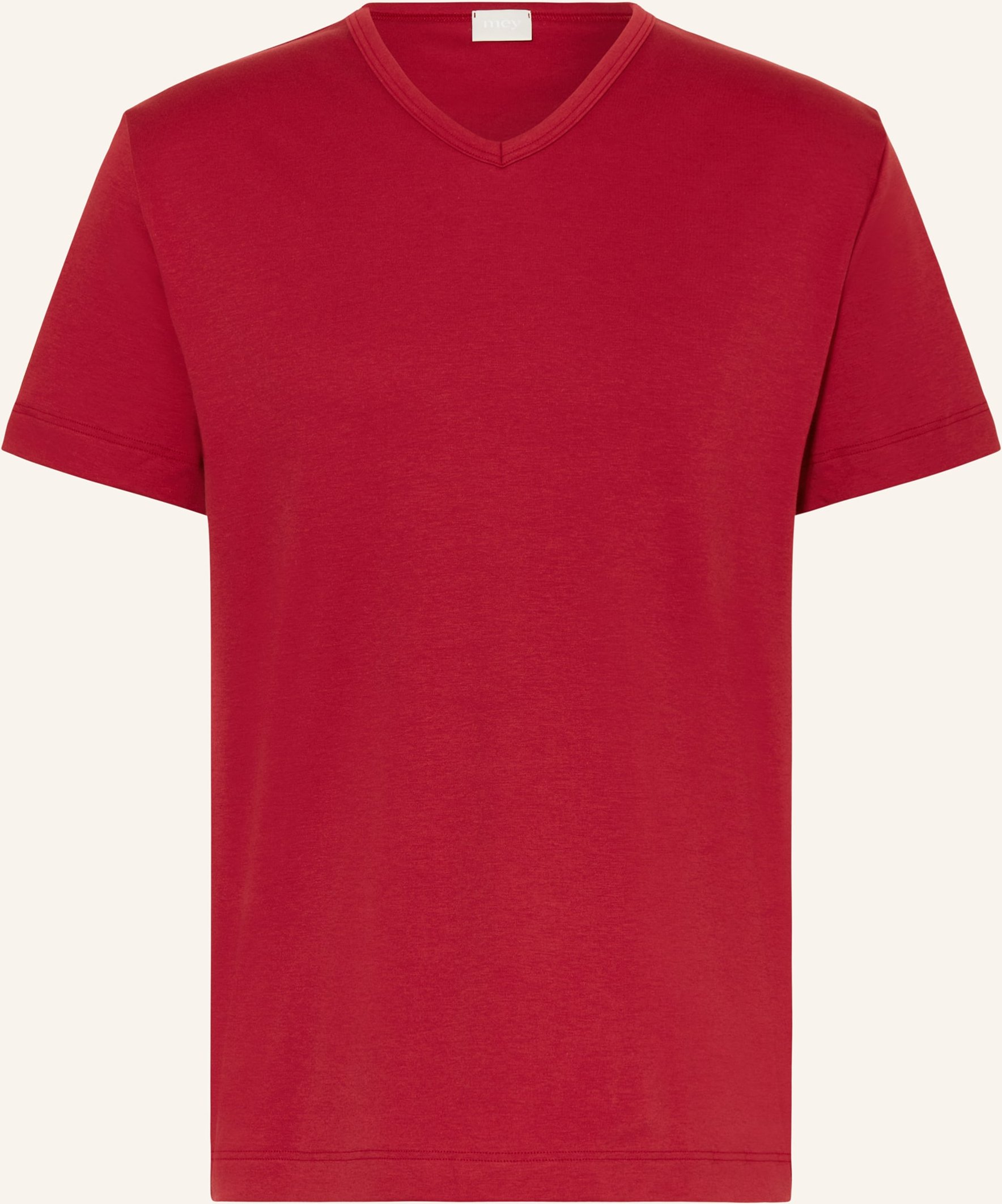 Mey Schlafshirt Serie Solid Night rot