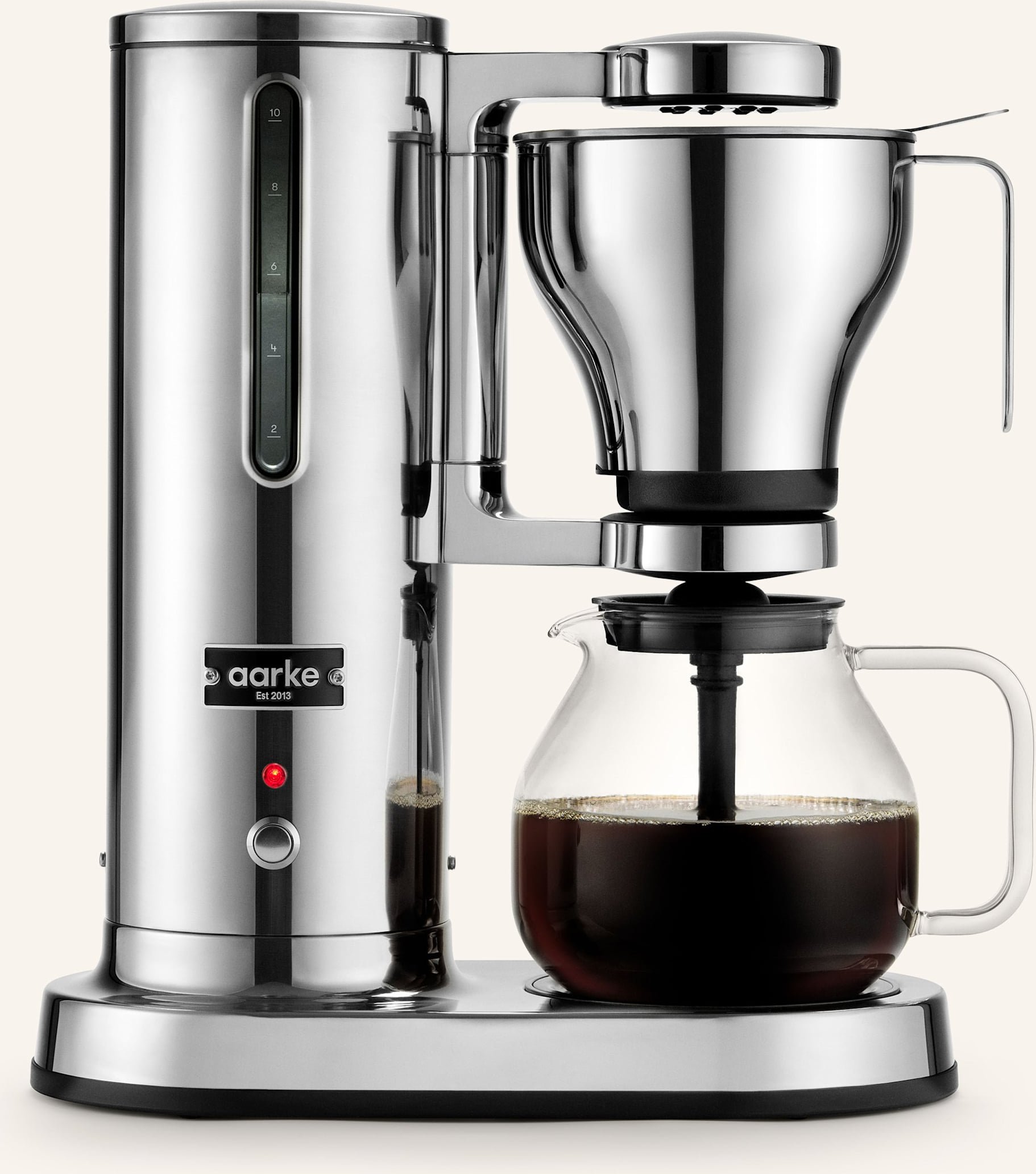 Aarke Filterkaffeemaschine silber