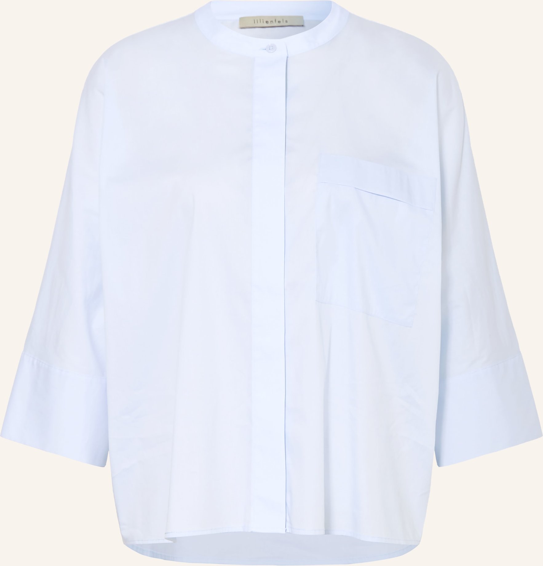 Lilienfels Bluse Mit 3/4-Arm blau