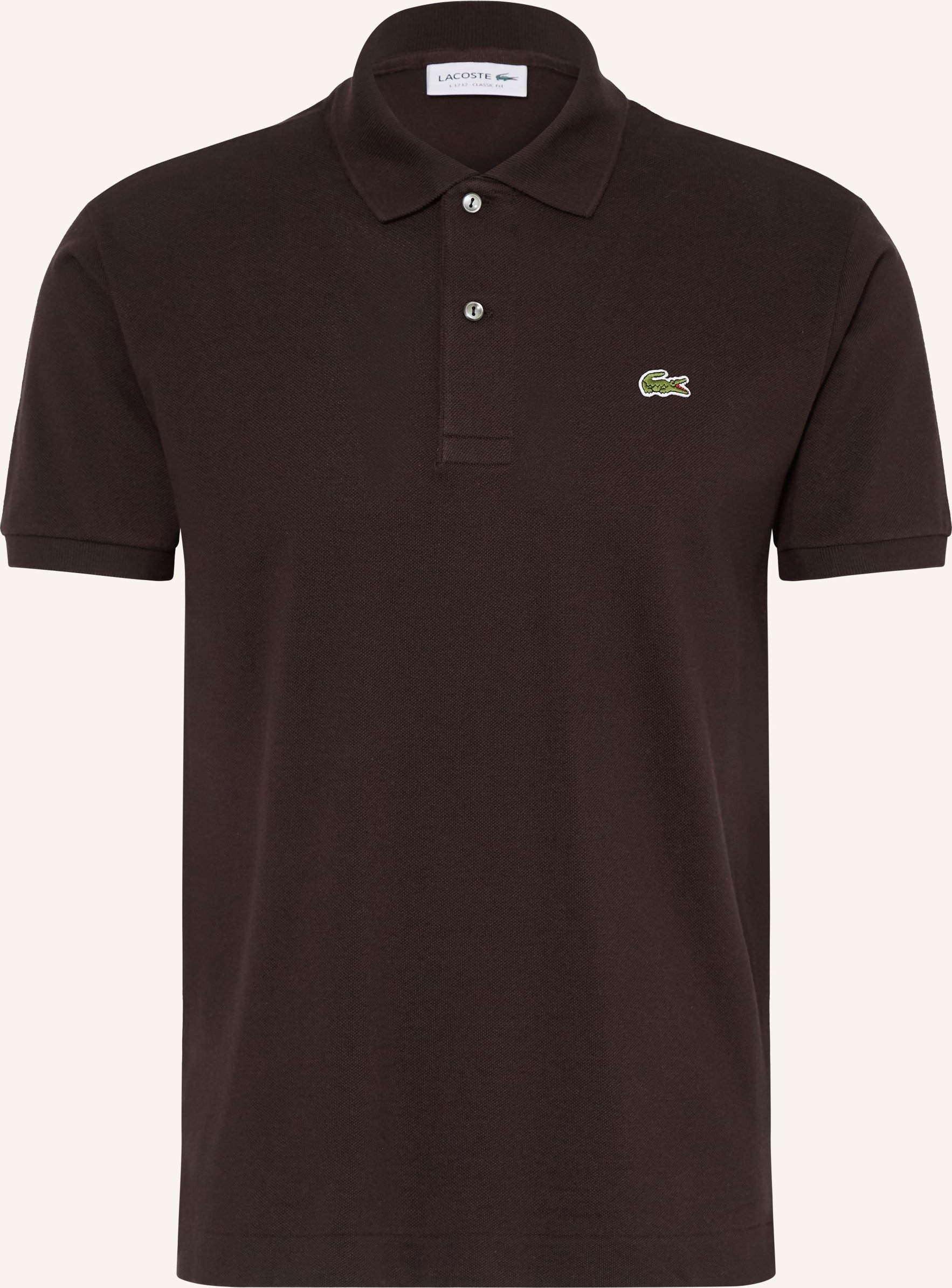 Lacoste Piqué-Poloshirt Classic Fit blau