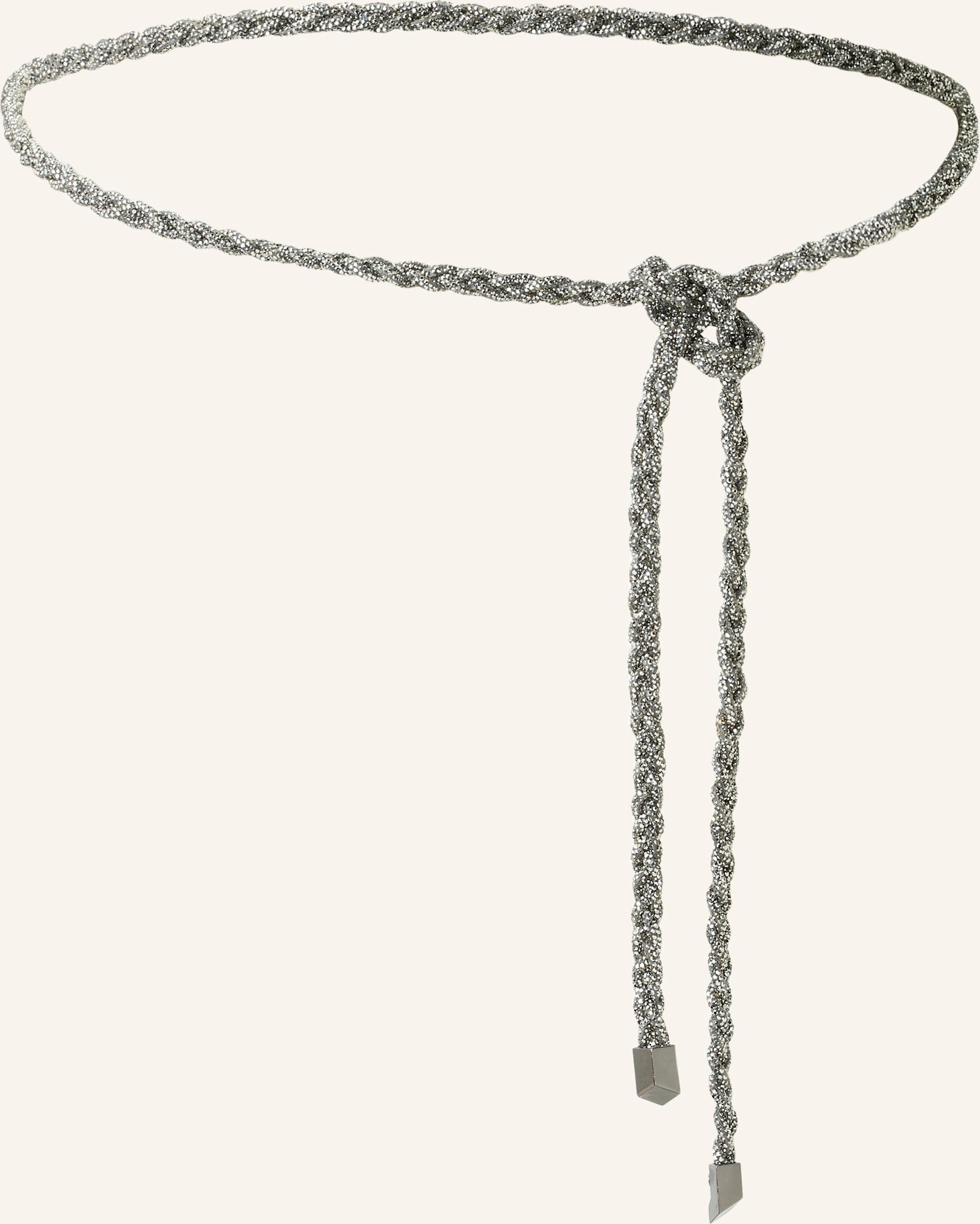 Luisa Cerano Gürtel Mit Schmucksteinen schwarz