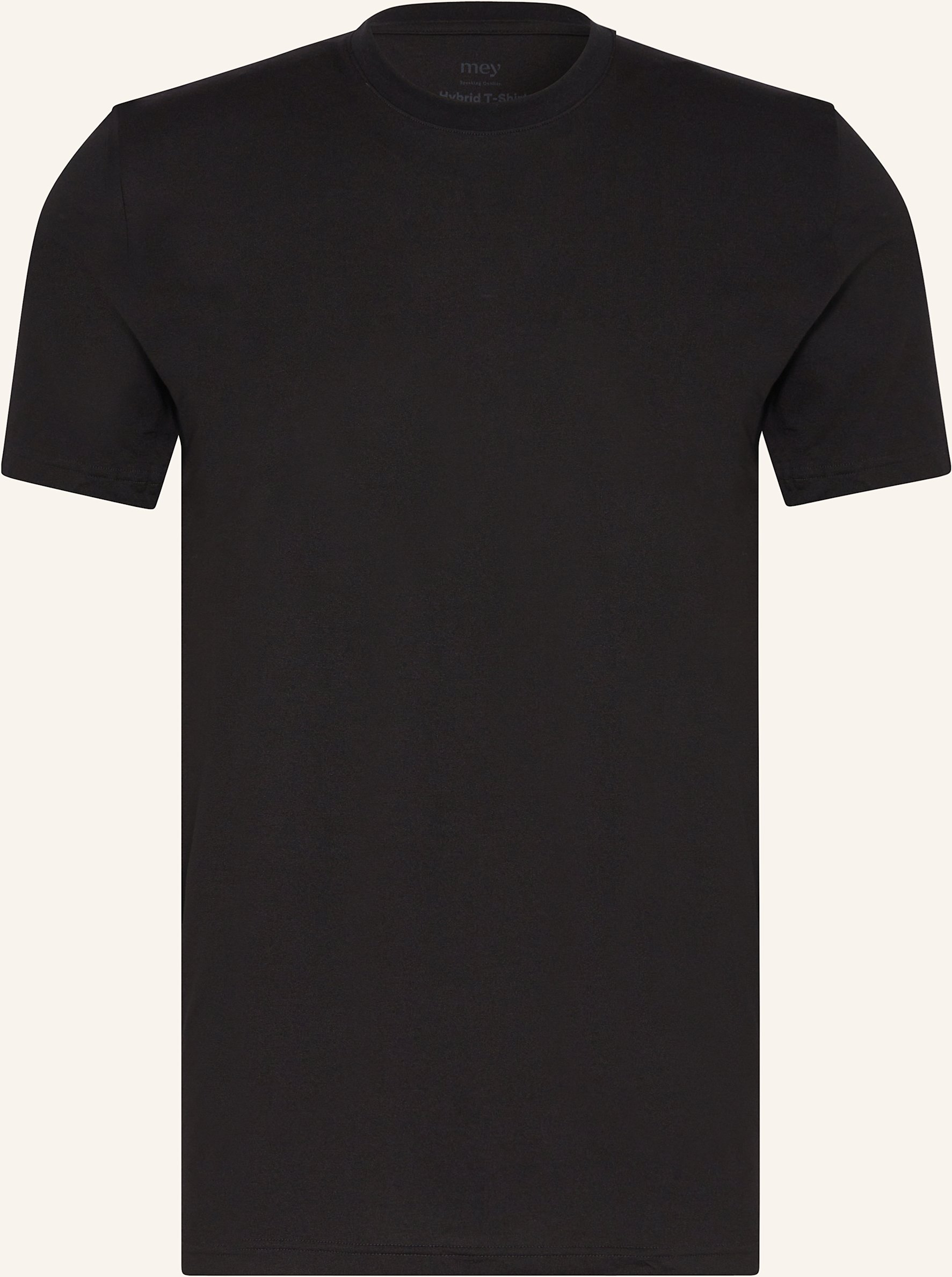Thumbnail - Mey Lounge-Shirt Serie Hybrid schwarz