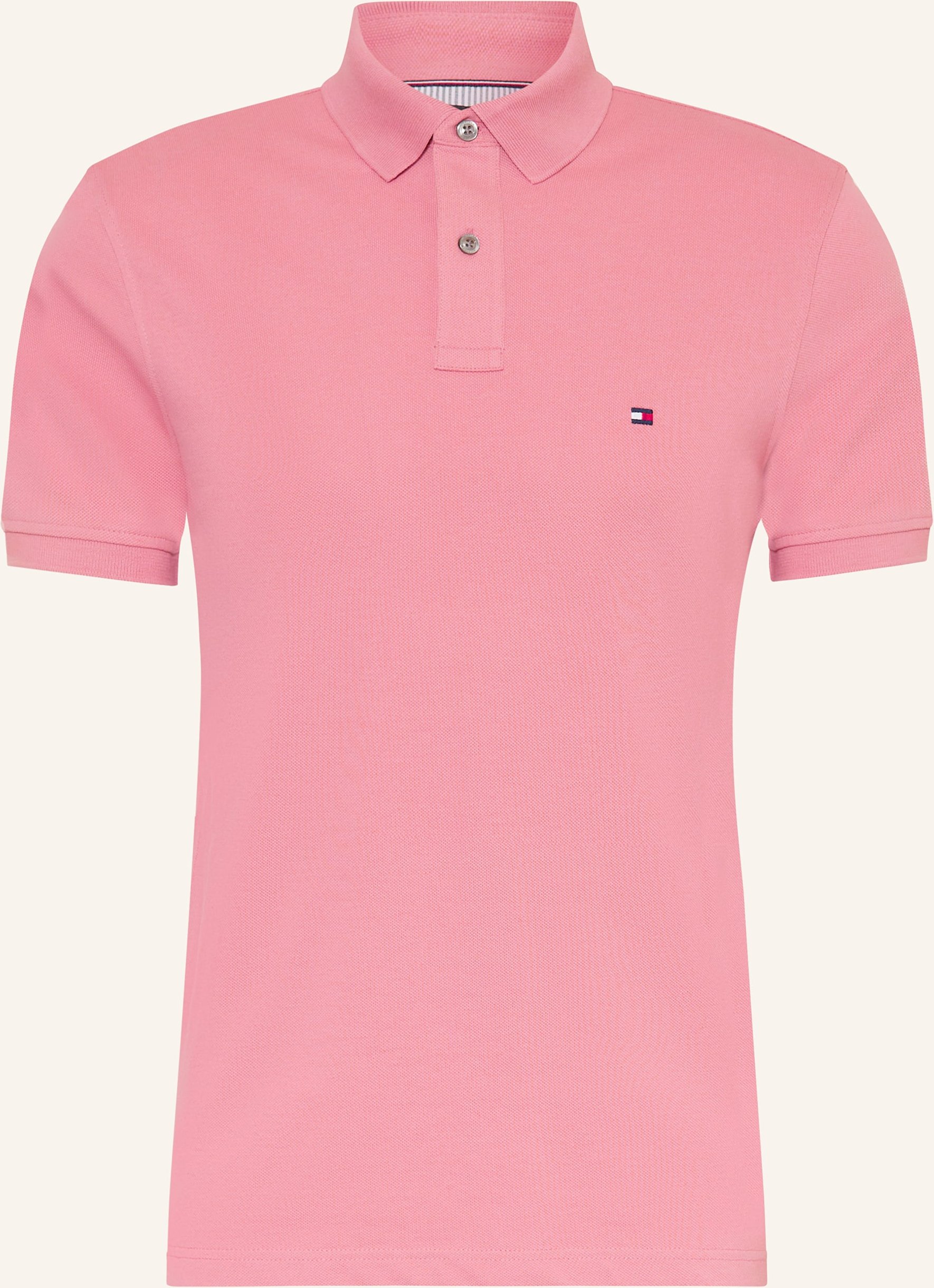 Thumbnail - Tommy Hilfiger Piqué-Poloshirt Slim Fit rosa