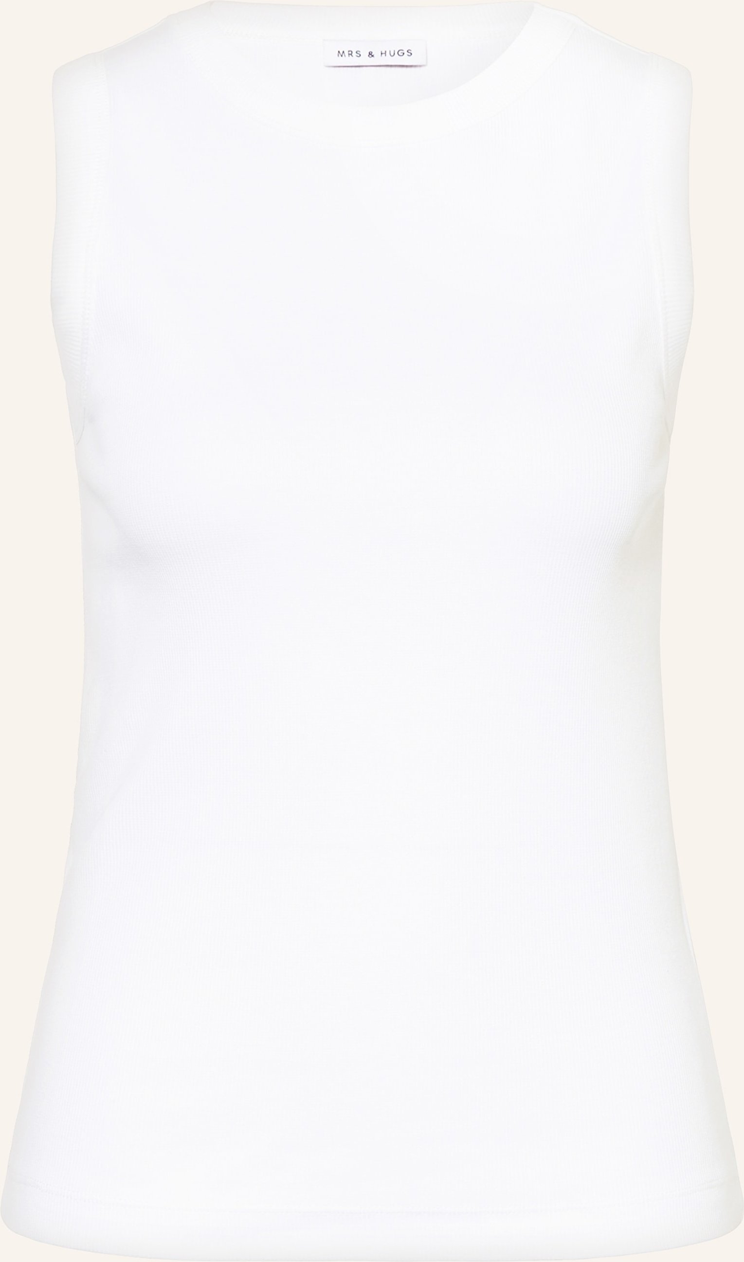 Mrs & Hugs Top weiss