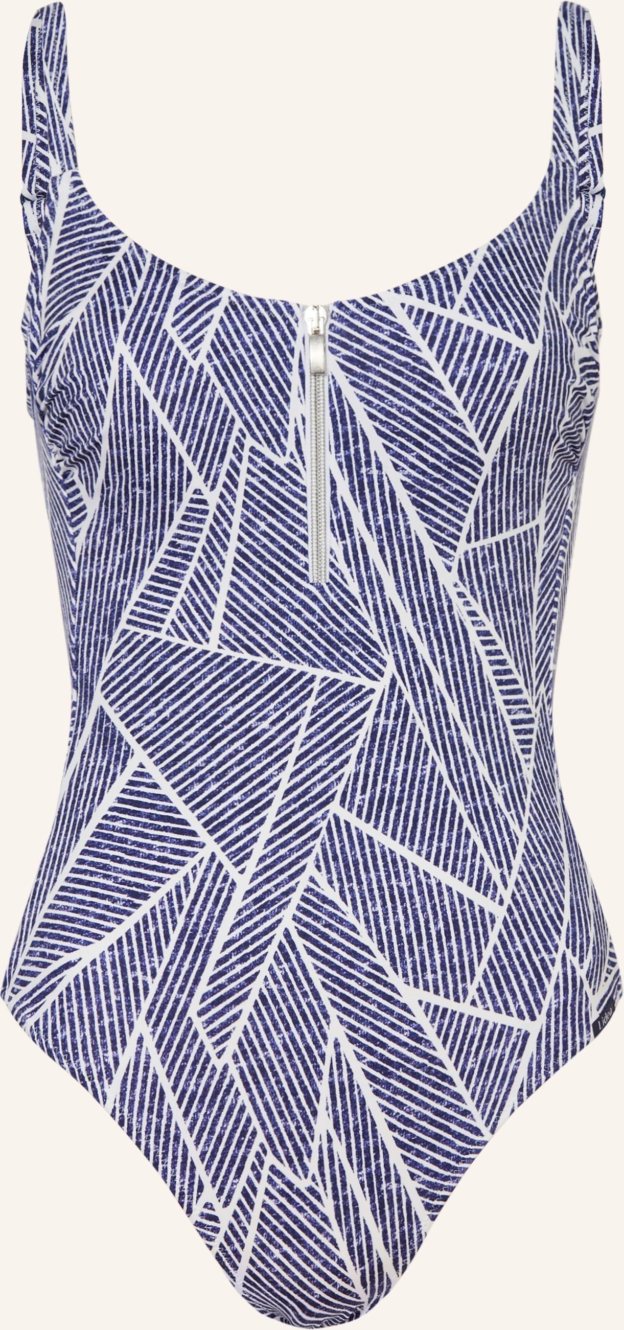 Lidea Badeanzug Indigo Grid blau