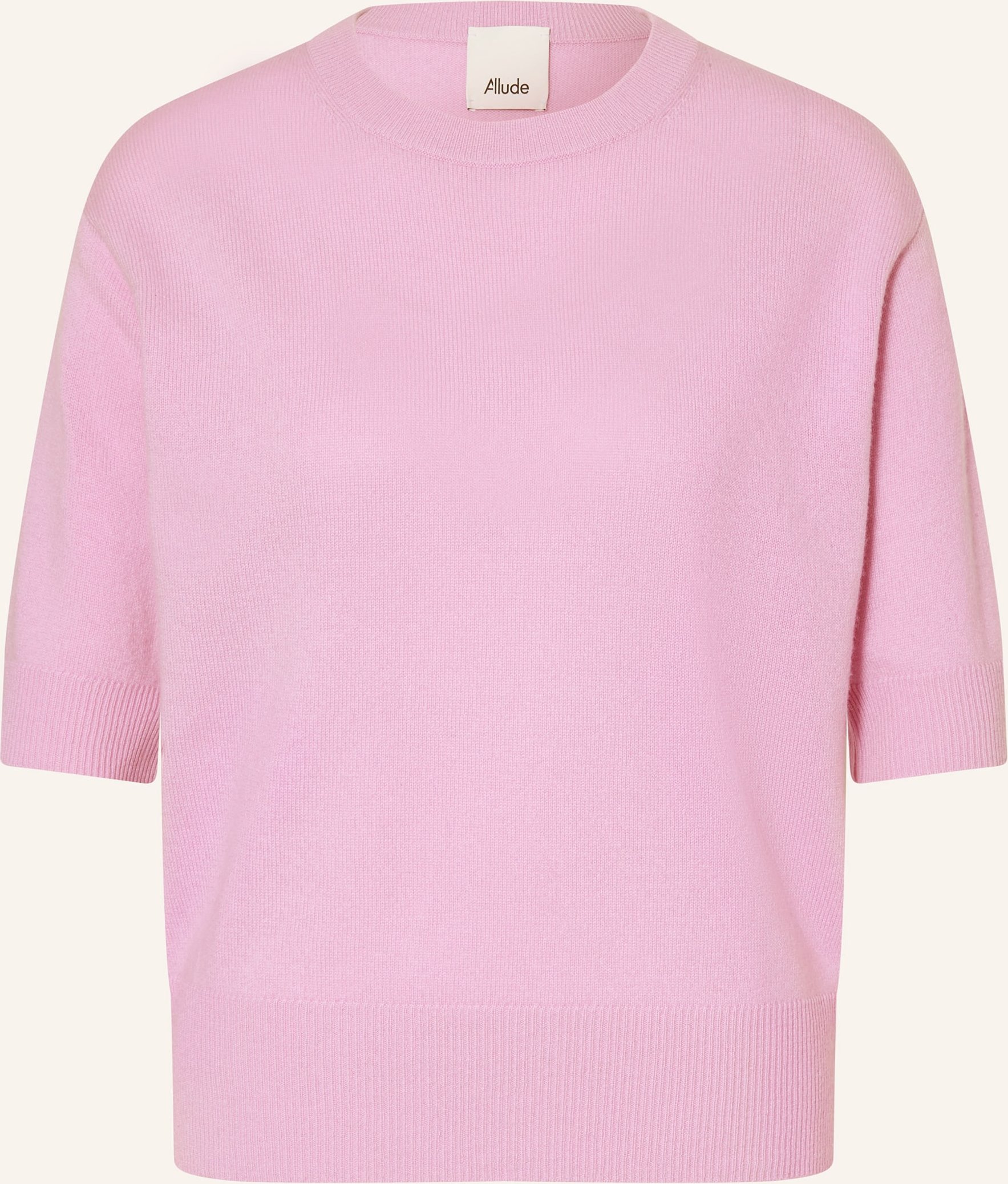 Allude Strickshirt Aus Cashmere lila