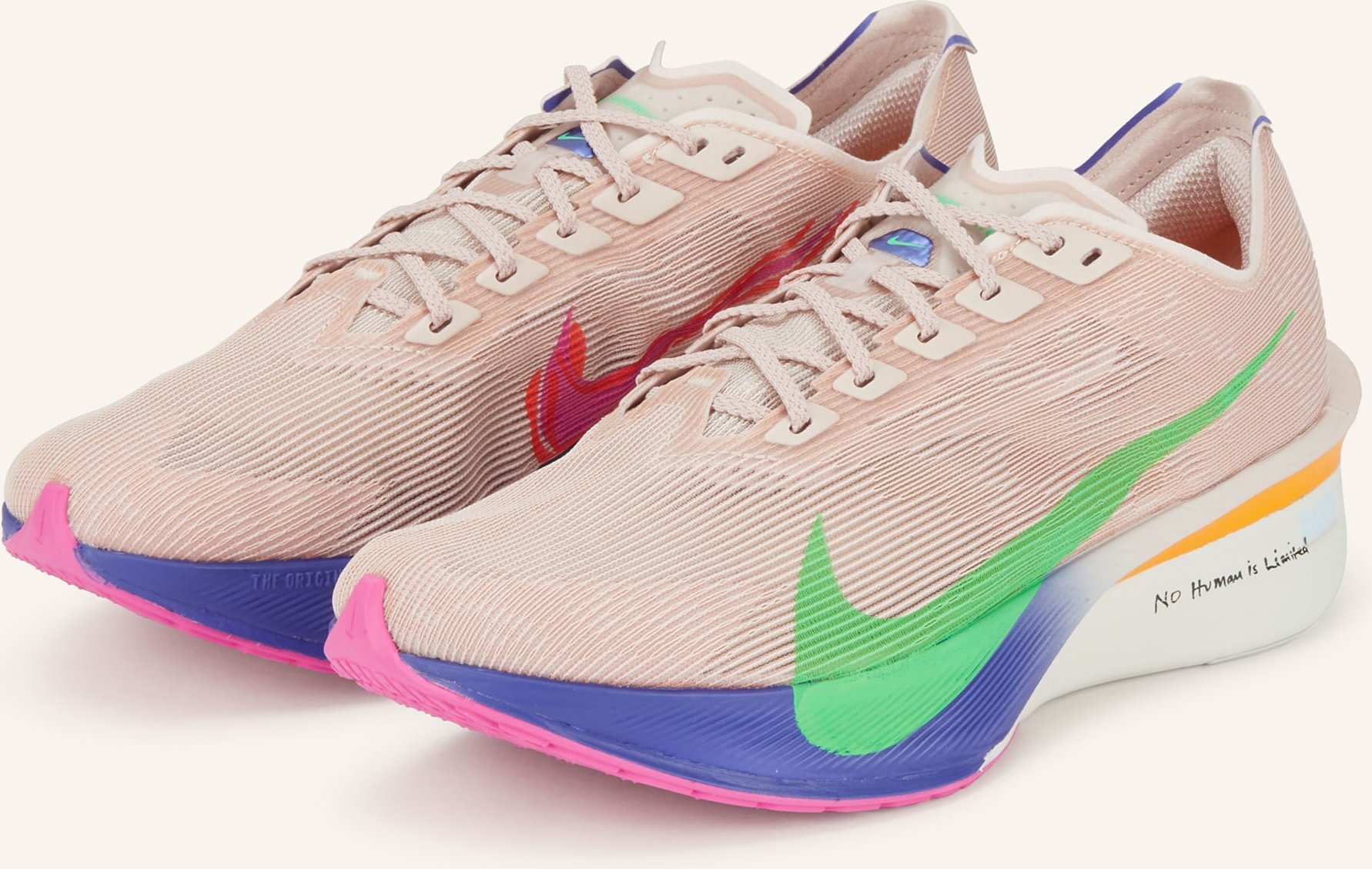 Nike Laufschuhe Zoomx Vaporfly Next% 4 beige