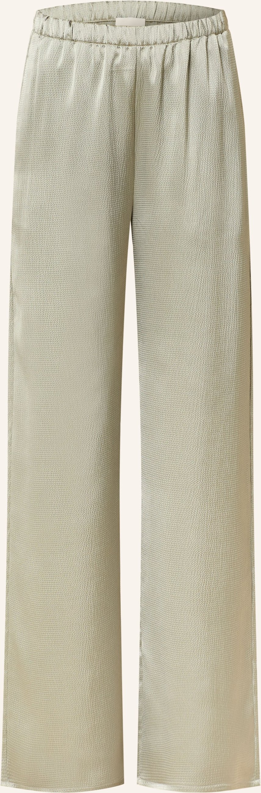 Calvin Klein Marlenehose Hammered gruen