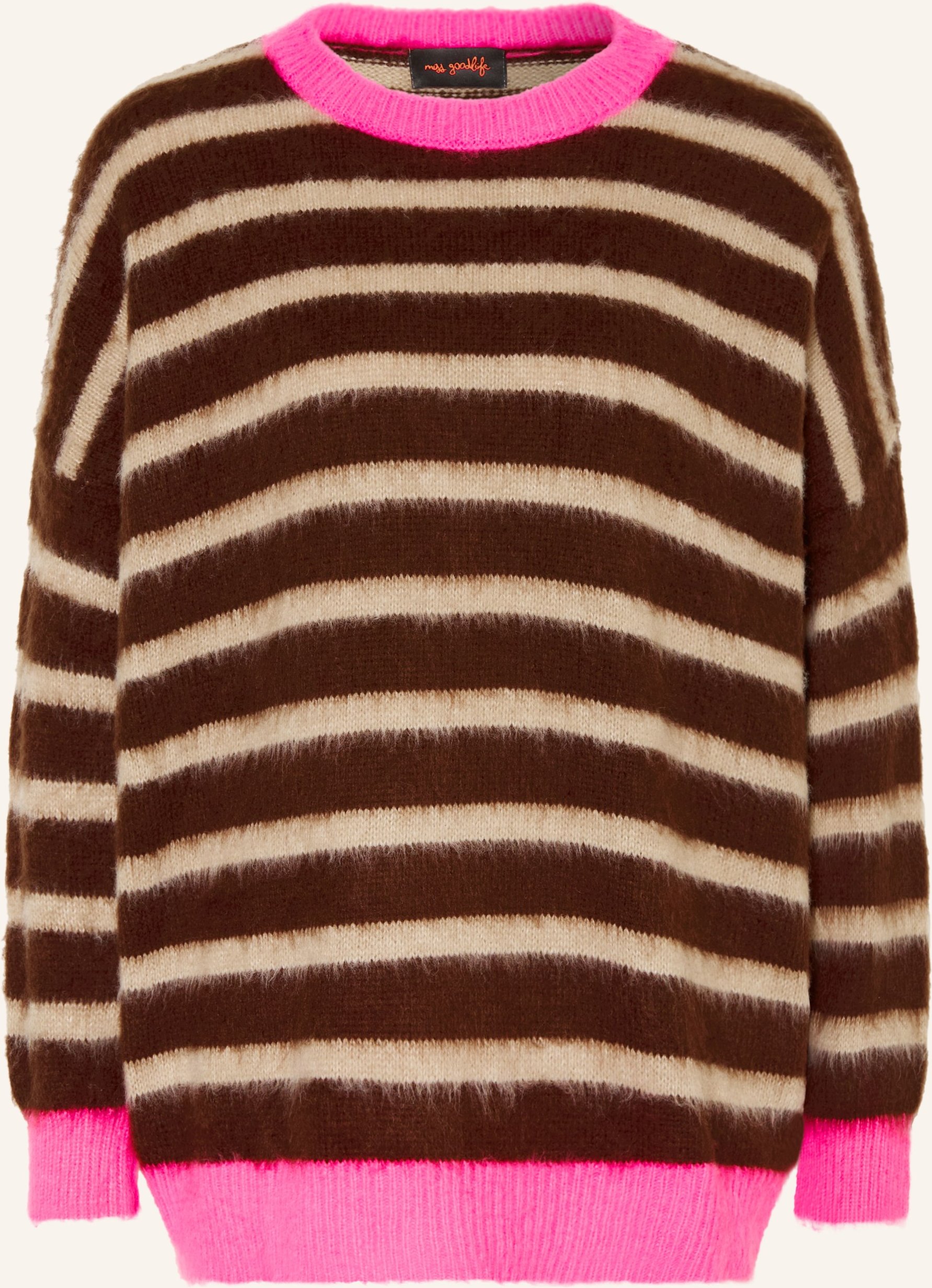 Miss Goodlife Pullover Mit Alpaka braun