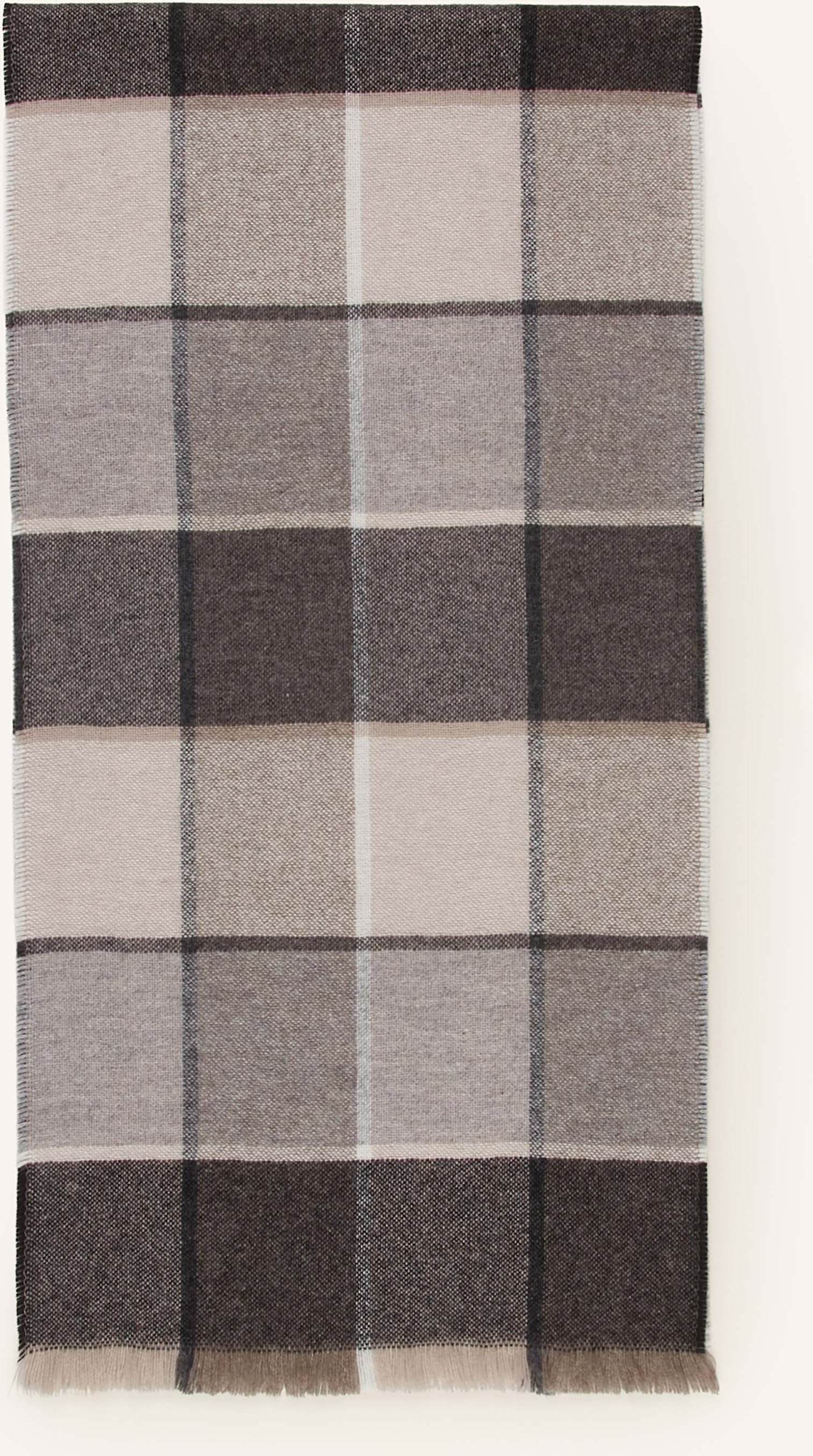 Strokesman's Cashmere-Schal grau