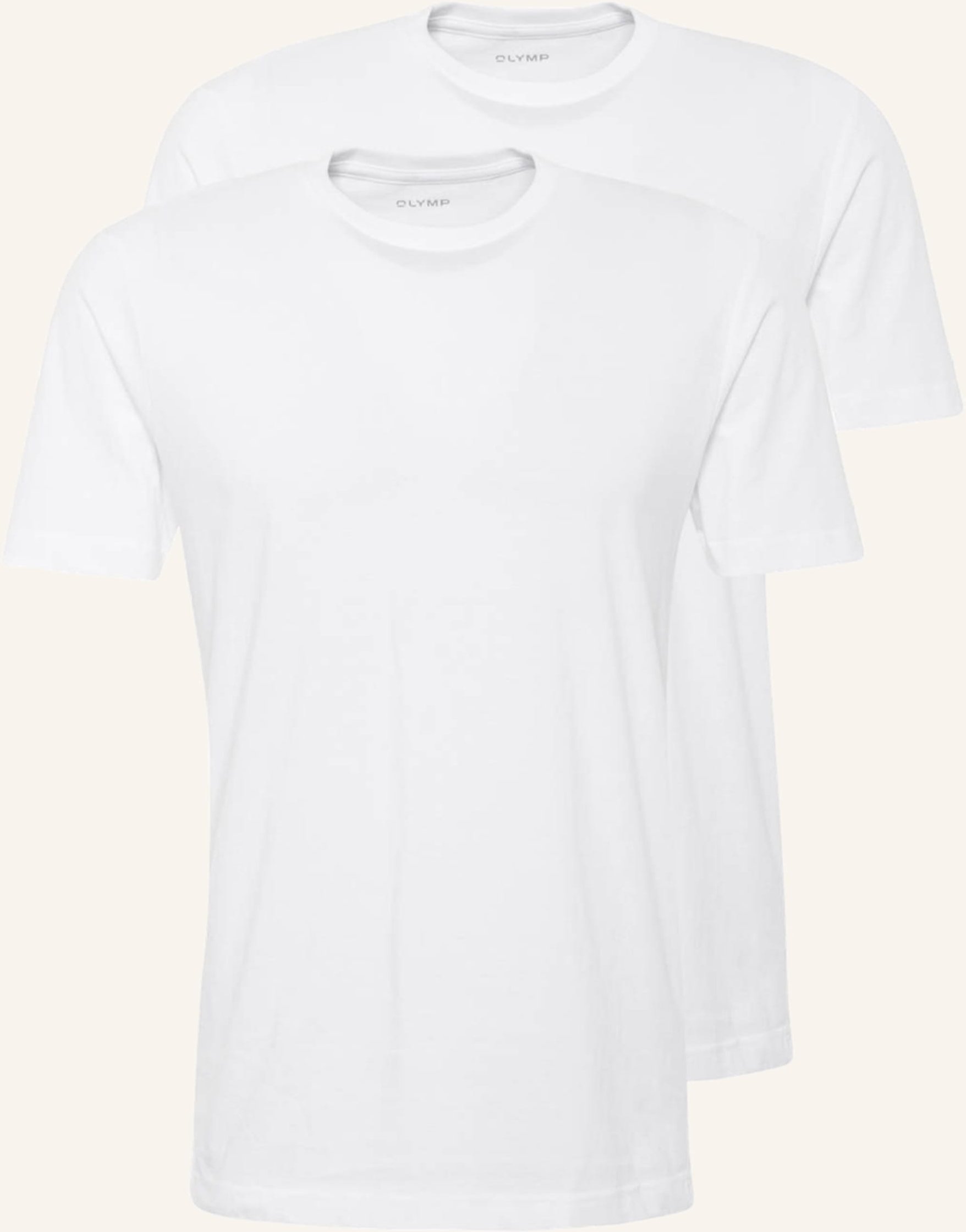 Thumbnail - Olymp 2er-Pack T-Shirts weiss